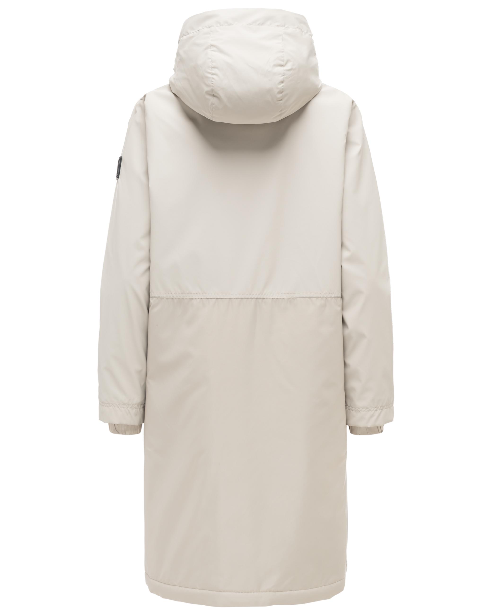 Leichter Übergangsmantel mit Kapuze "Edelumhang 14" Bone