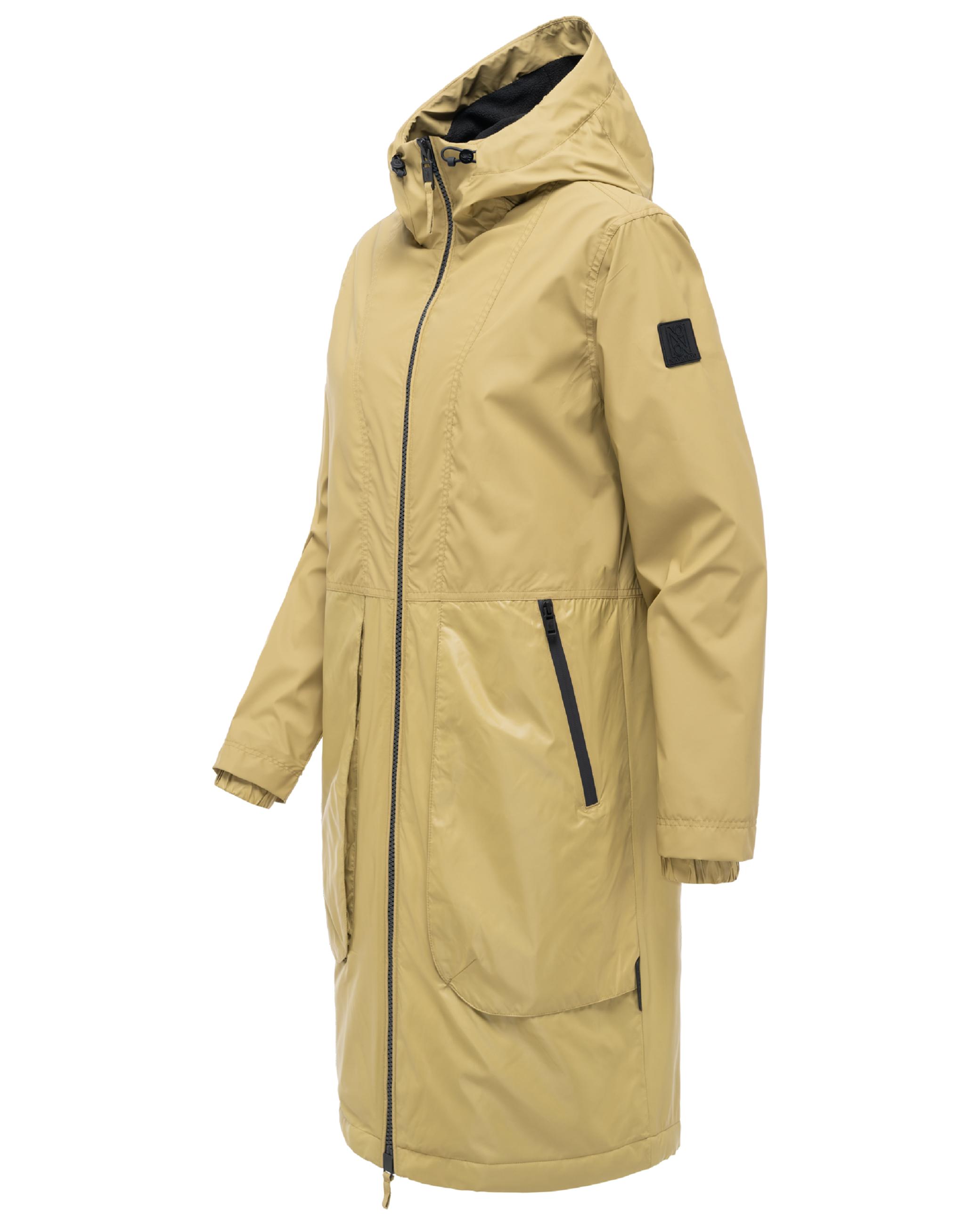 Leichter Übergangsmantel mit Kapuze "Edelumhang 14" Urban Khaki