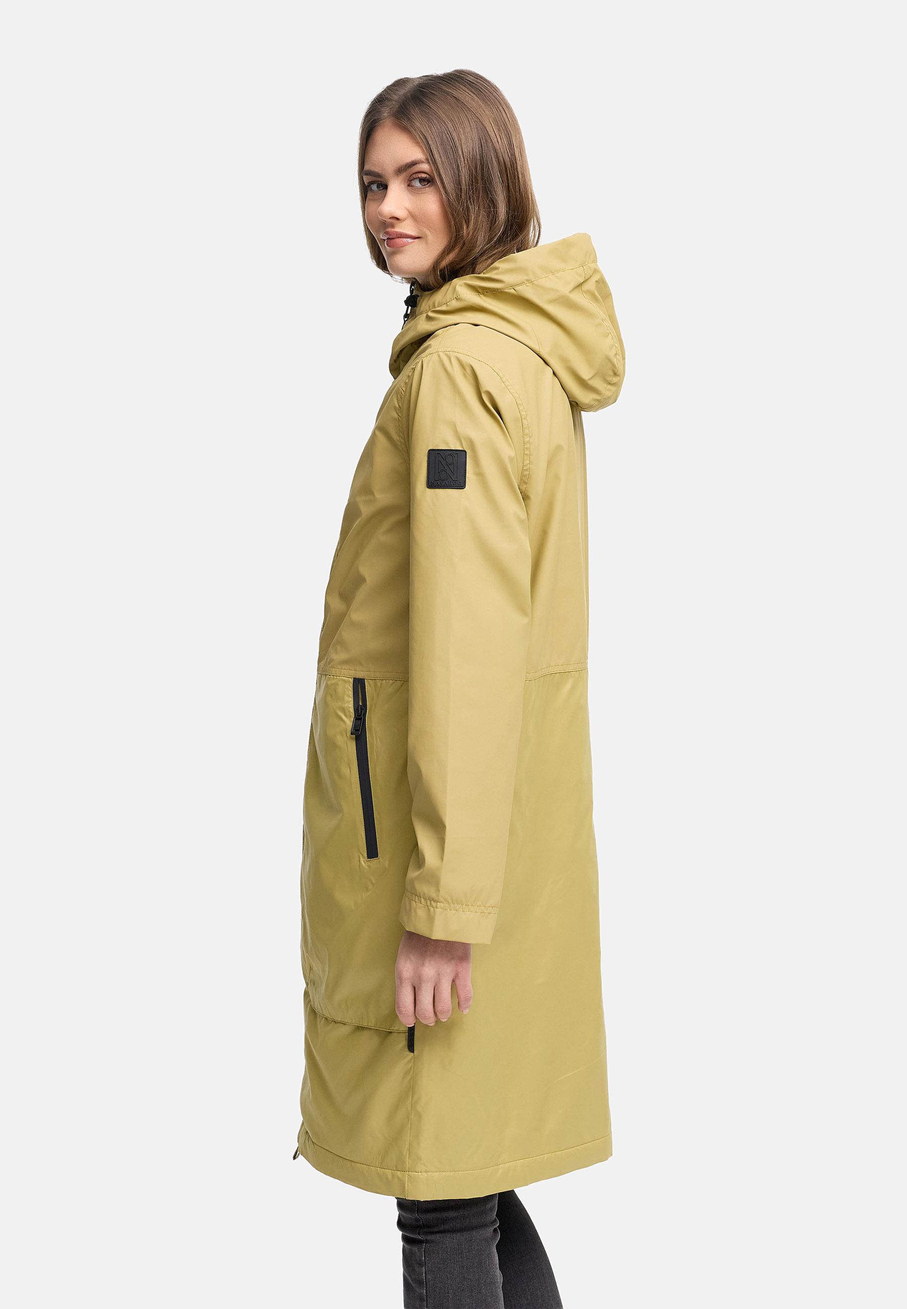 Leichter Übergangsmantel mit Kapuze "Edelumhang 14" Urban Khaki