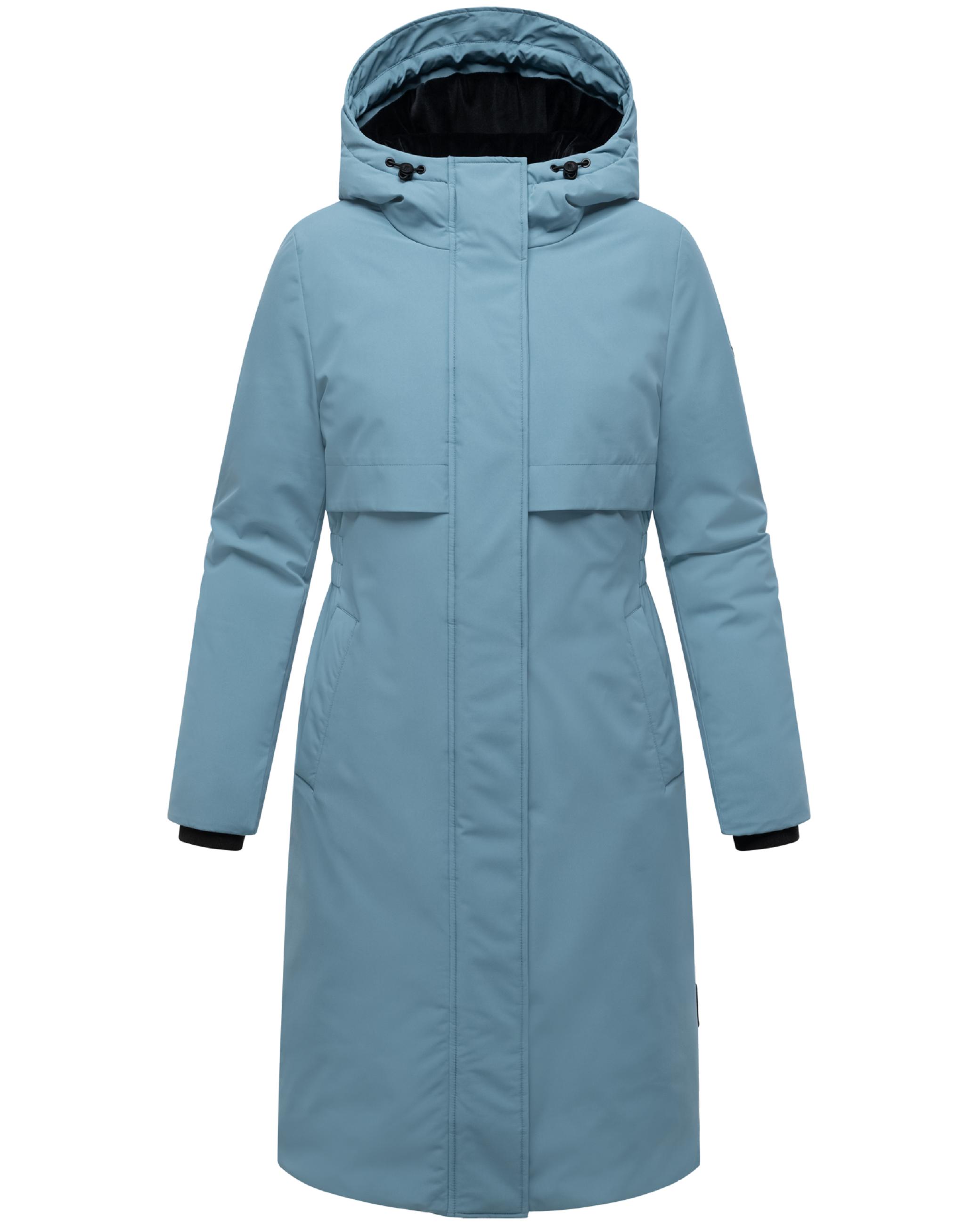 Wintermantel mit Kapuze "Eismelodie 14" Powder Blue