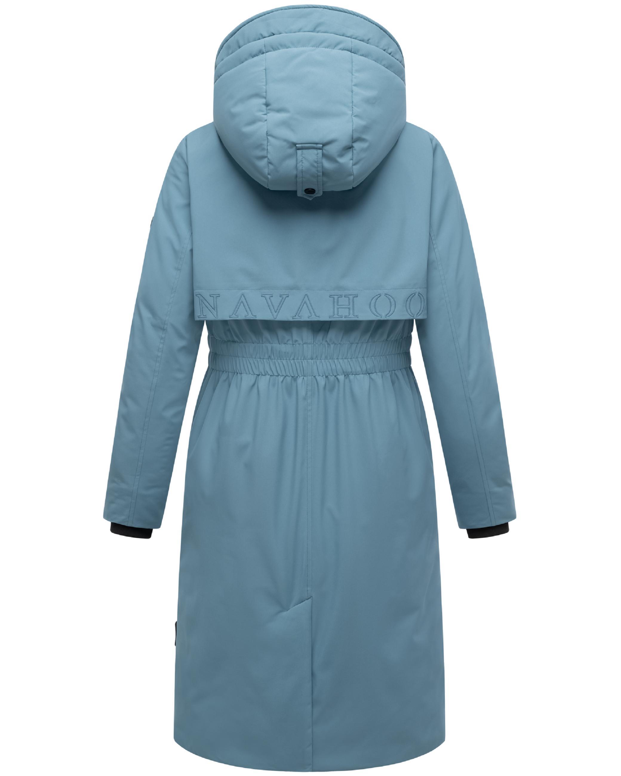 Wintermantel mit Kapuze "Eismelodie 14" Powder Blue