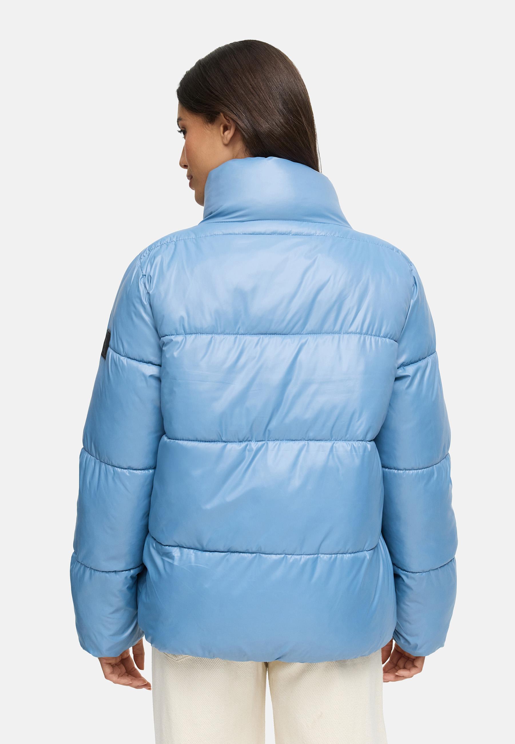 Kurze Damen Winter Steppjacke "Eispracht 14" Powder Blue