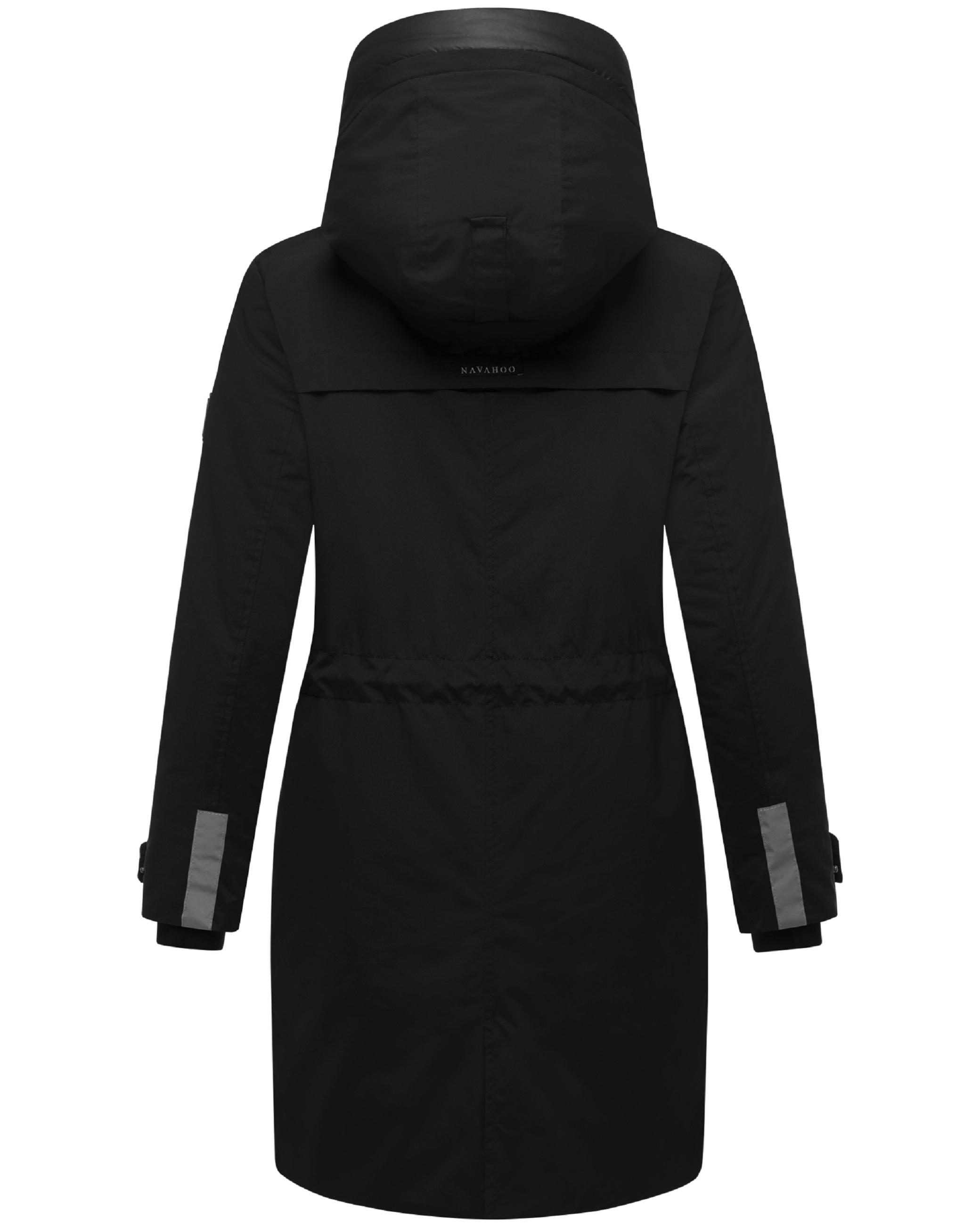 Winterjacke Jacke mit Kapuze "Eissturm 14" Black