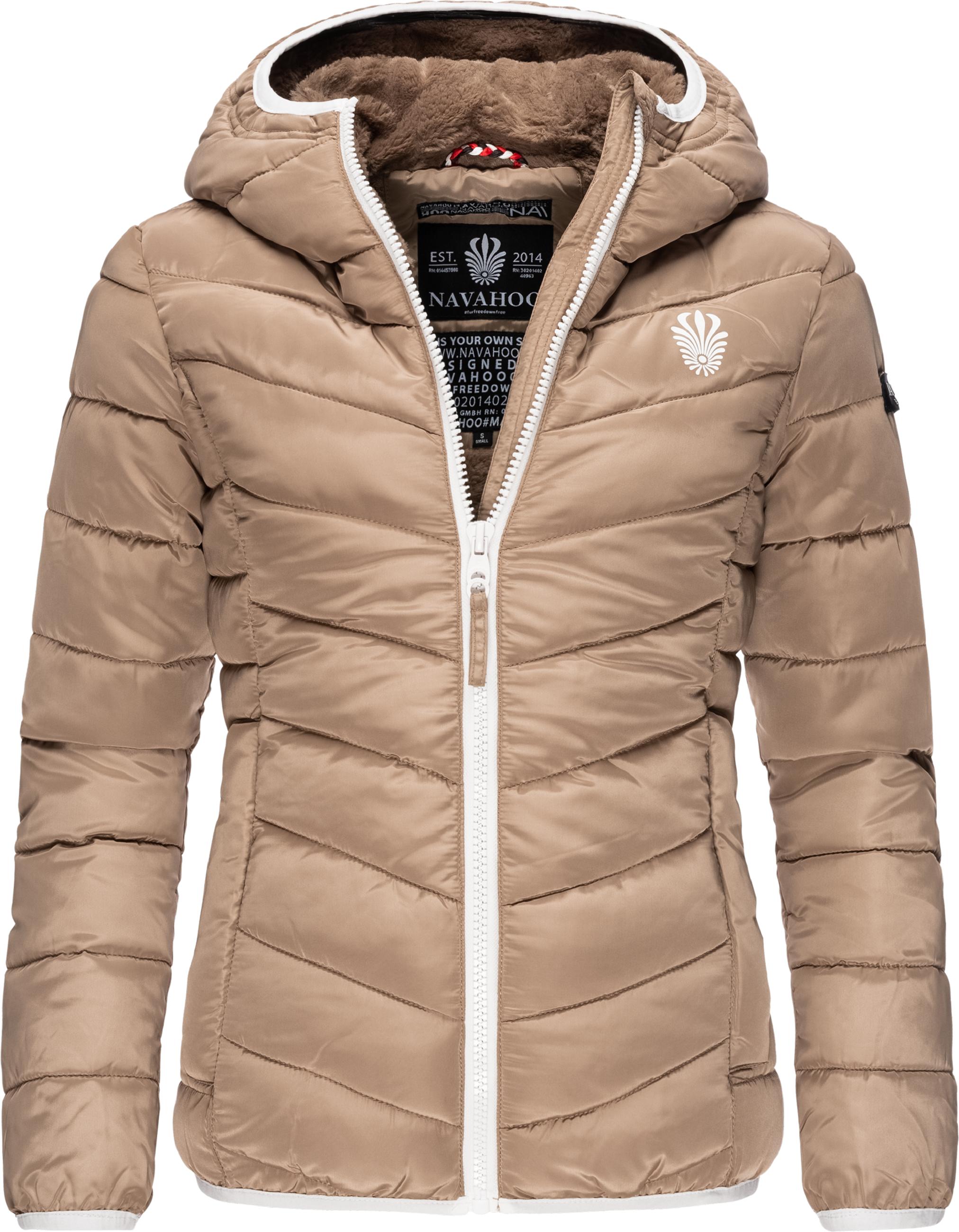 Winter Steppjacke mit Kapuze "Elva" Beige019