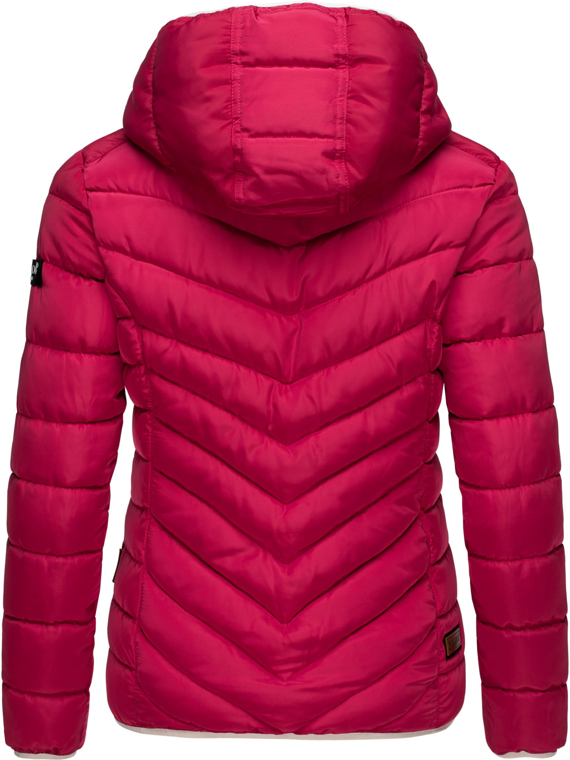 Winter Steppjacke mit Kapuze "Elva" Fuchsia