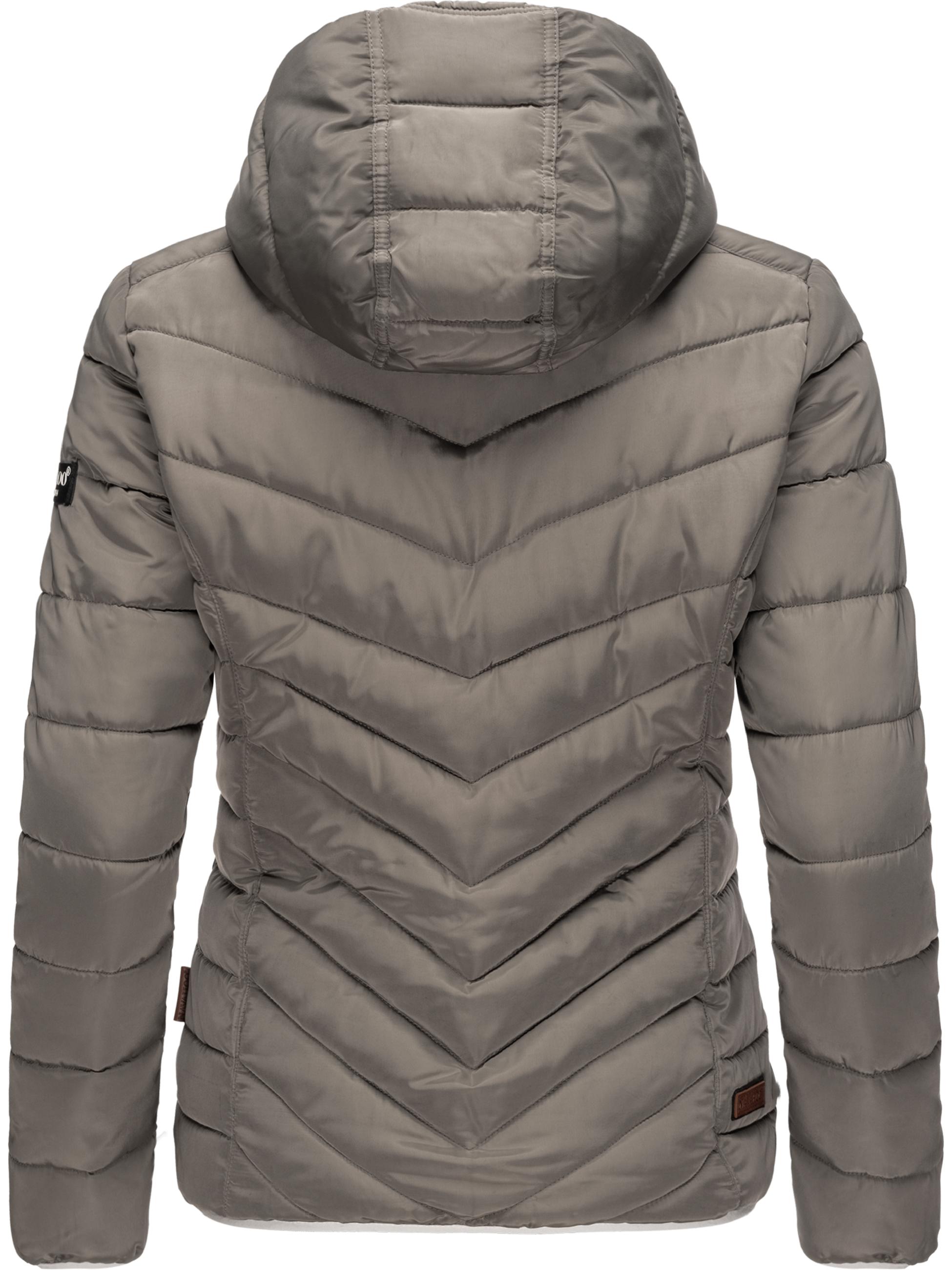 Winter Steppjacke mit Kapuze "Elva" Grau