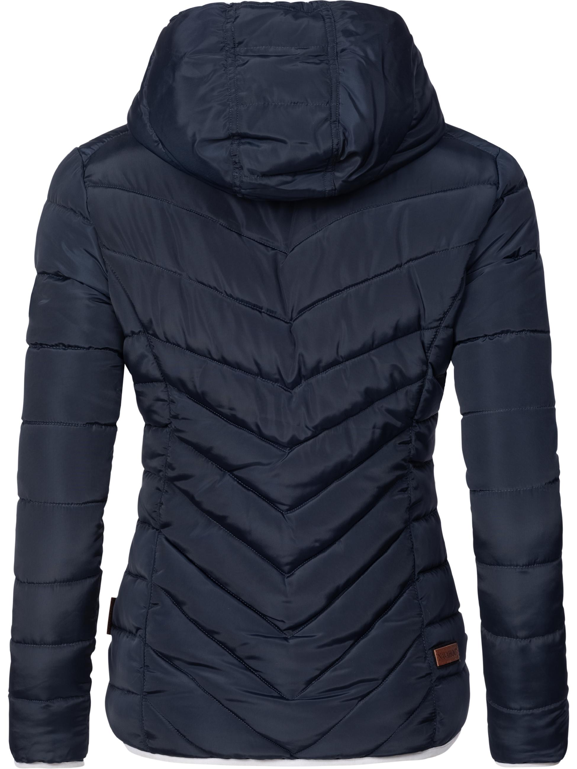 Winter Steppjacke mit Kapuze "Elva" Navy