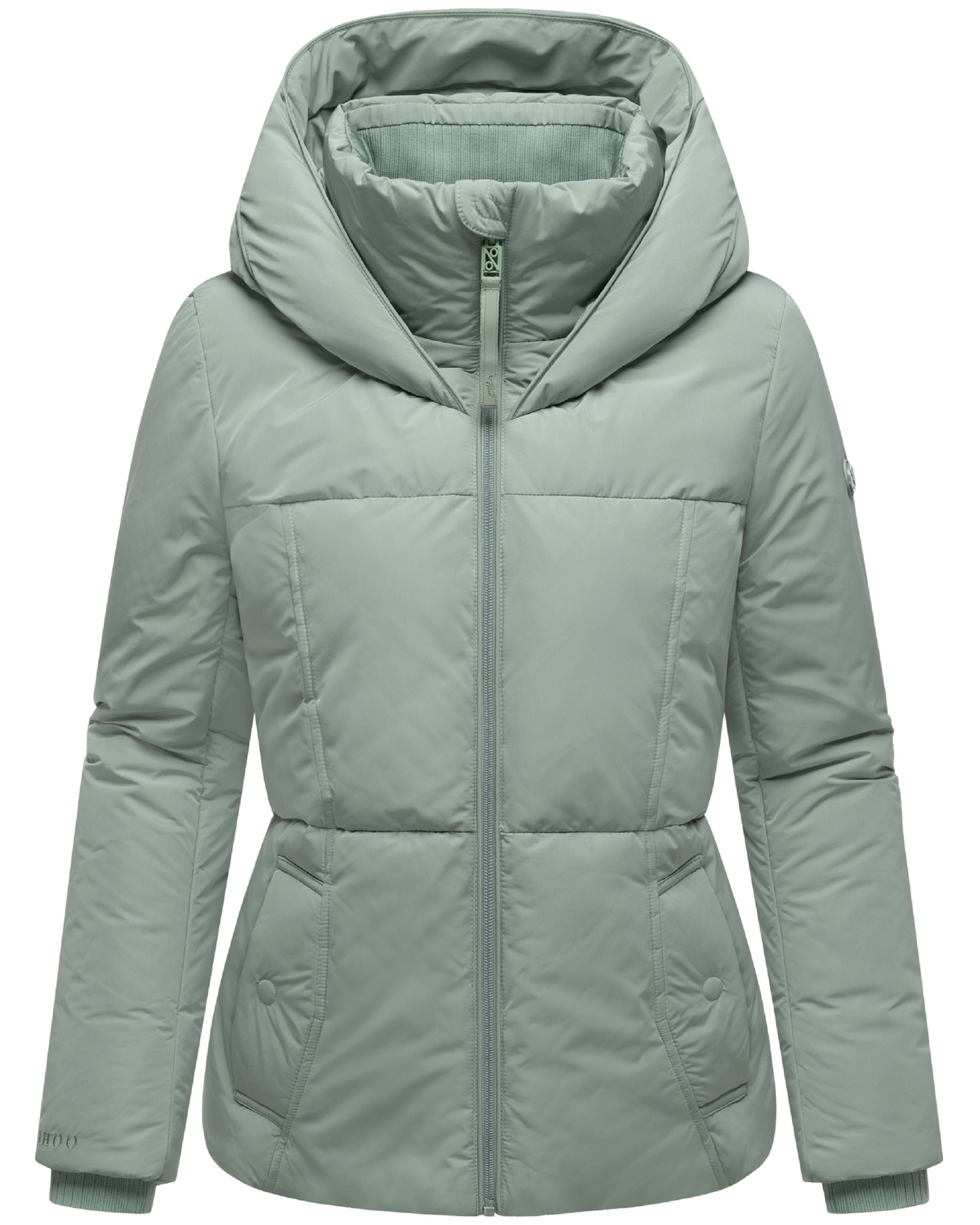 Winter Steppjacke mit Kapuze "Flüsterfee 14" Smokey Mint