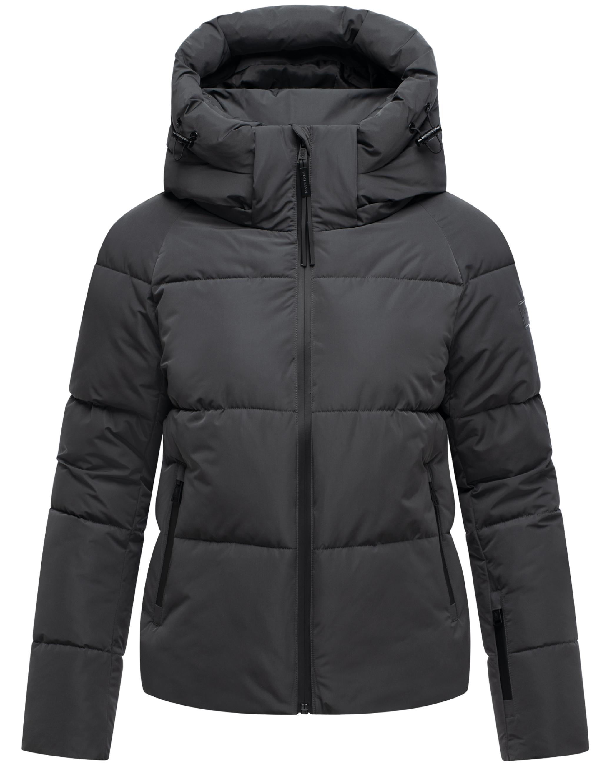 Steppjacke mit abnehmbarer Kapuze "Frostherz XIV" Anthracite