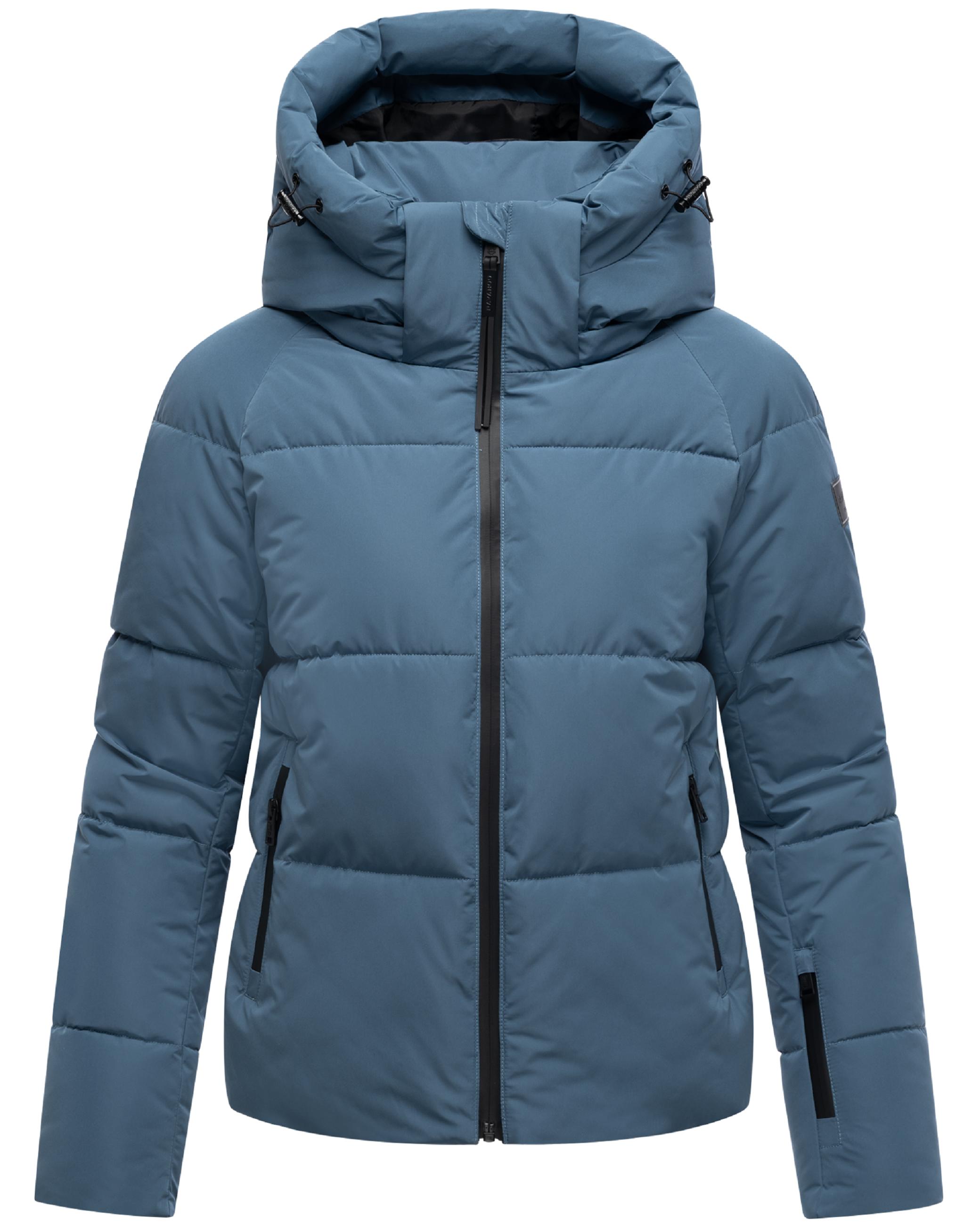 Steppjacke mit abnehmbarer Kapuze "Frostherz XIV" Dusty Blue