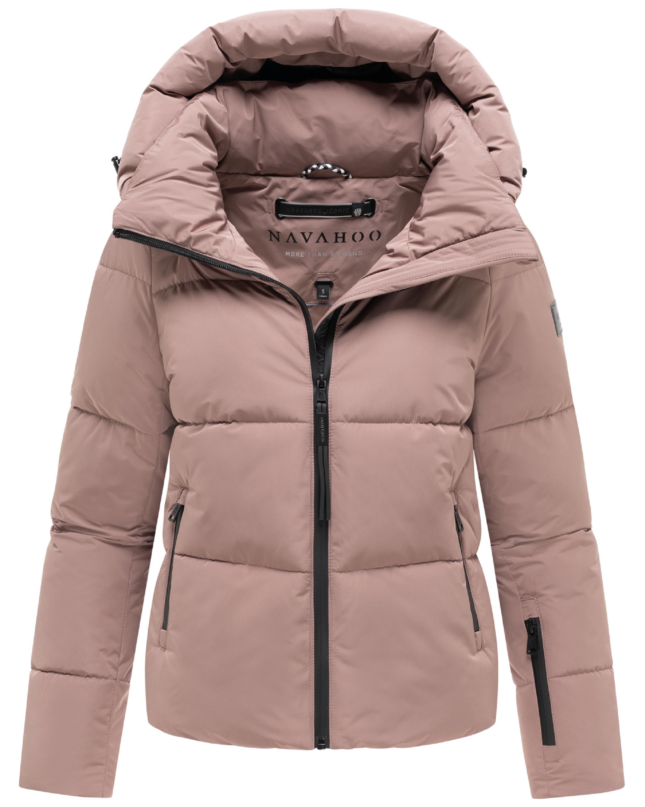 Steppjacke mit abnehmbarer Kapuze "Frostherz XIV" Mauve