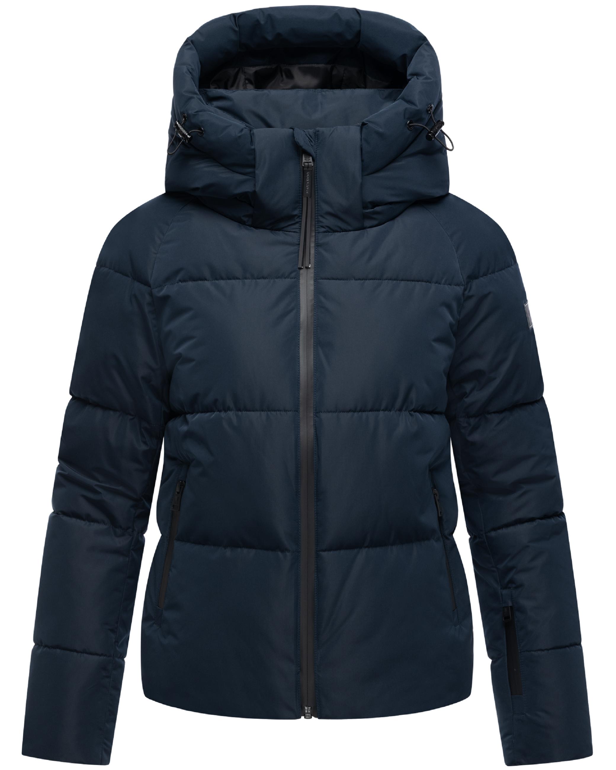 Steppjacke mit abnehmbarer Kapuze "Frostherz XIV" Navy