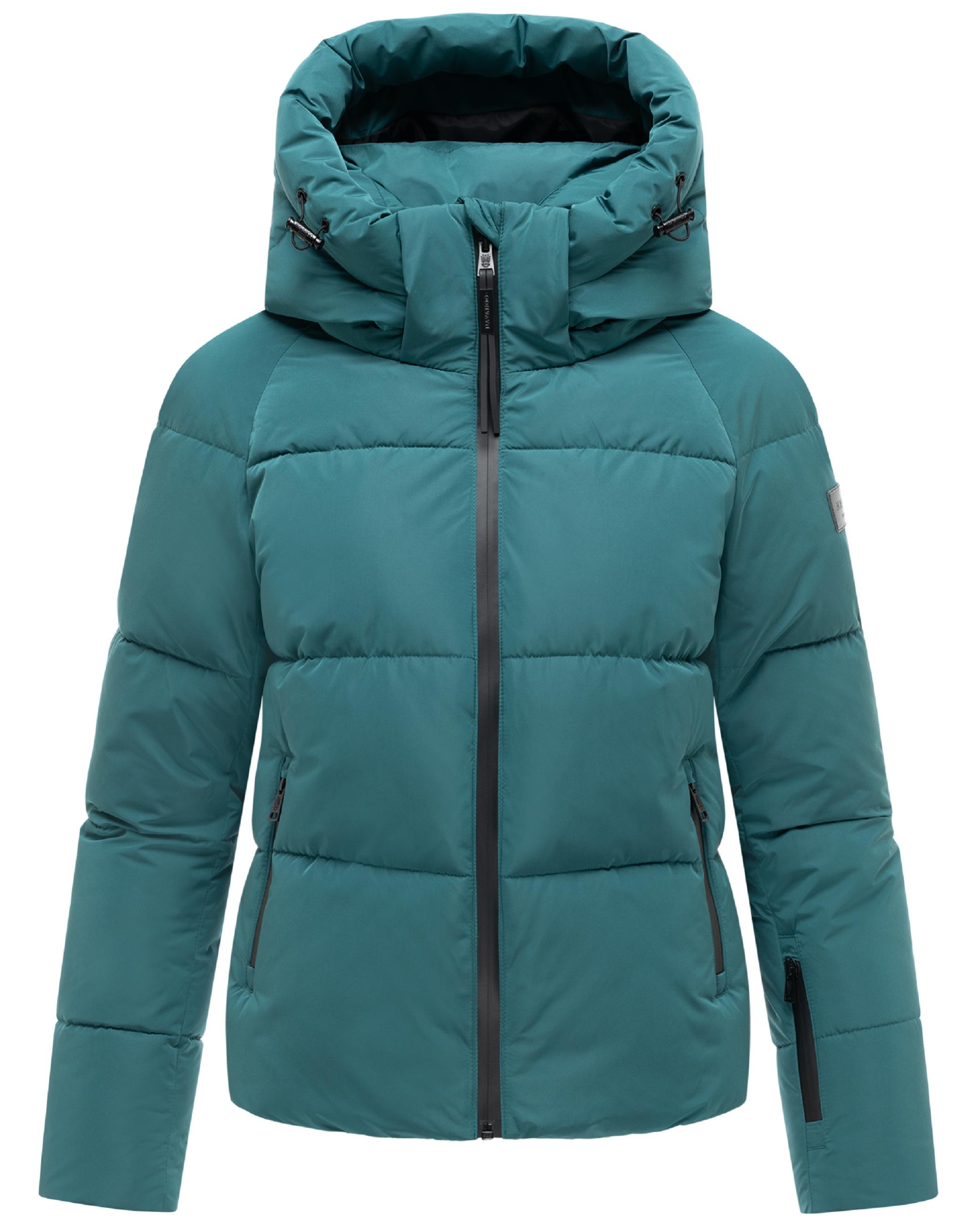 Steppjacke mit abnehmbarer Kapuze "Frostherz XIV" Ocean Green