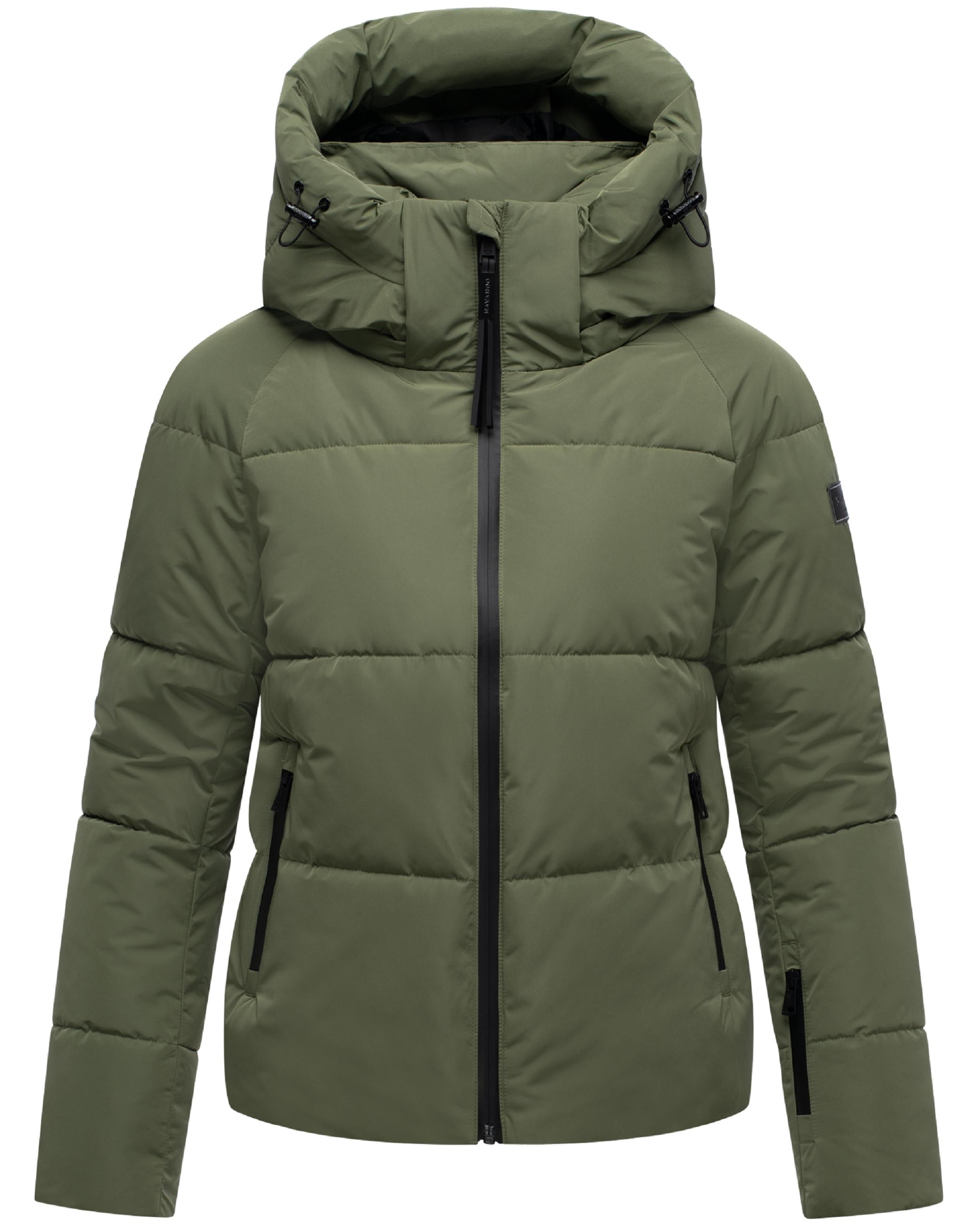 Steppjacke mit abnehmbarer Kapuze "Frostherz XIV" Olive Leaf
