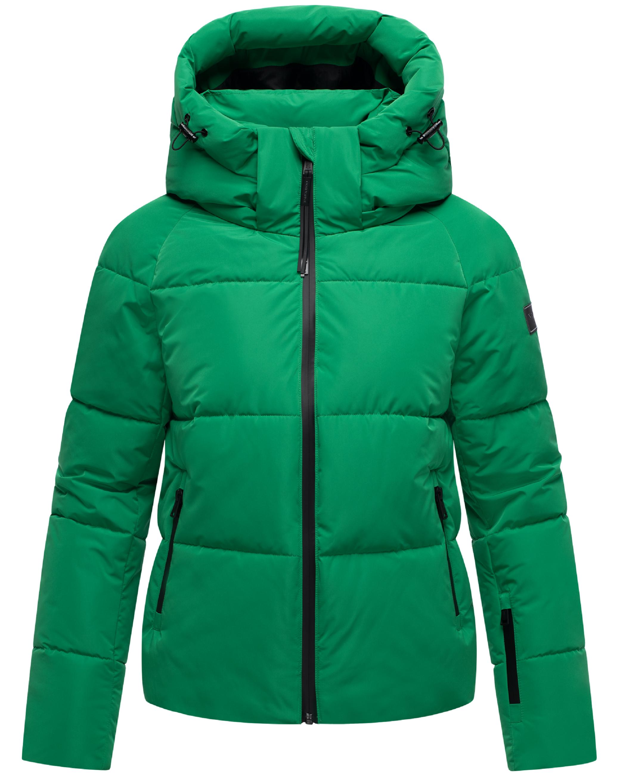 Steppjacke mit abnehmbarer Kapuze "Frostherz XIV" Smaragd Green