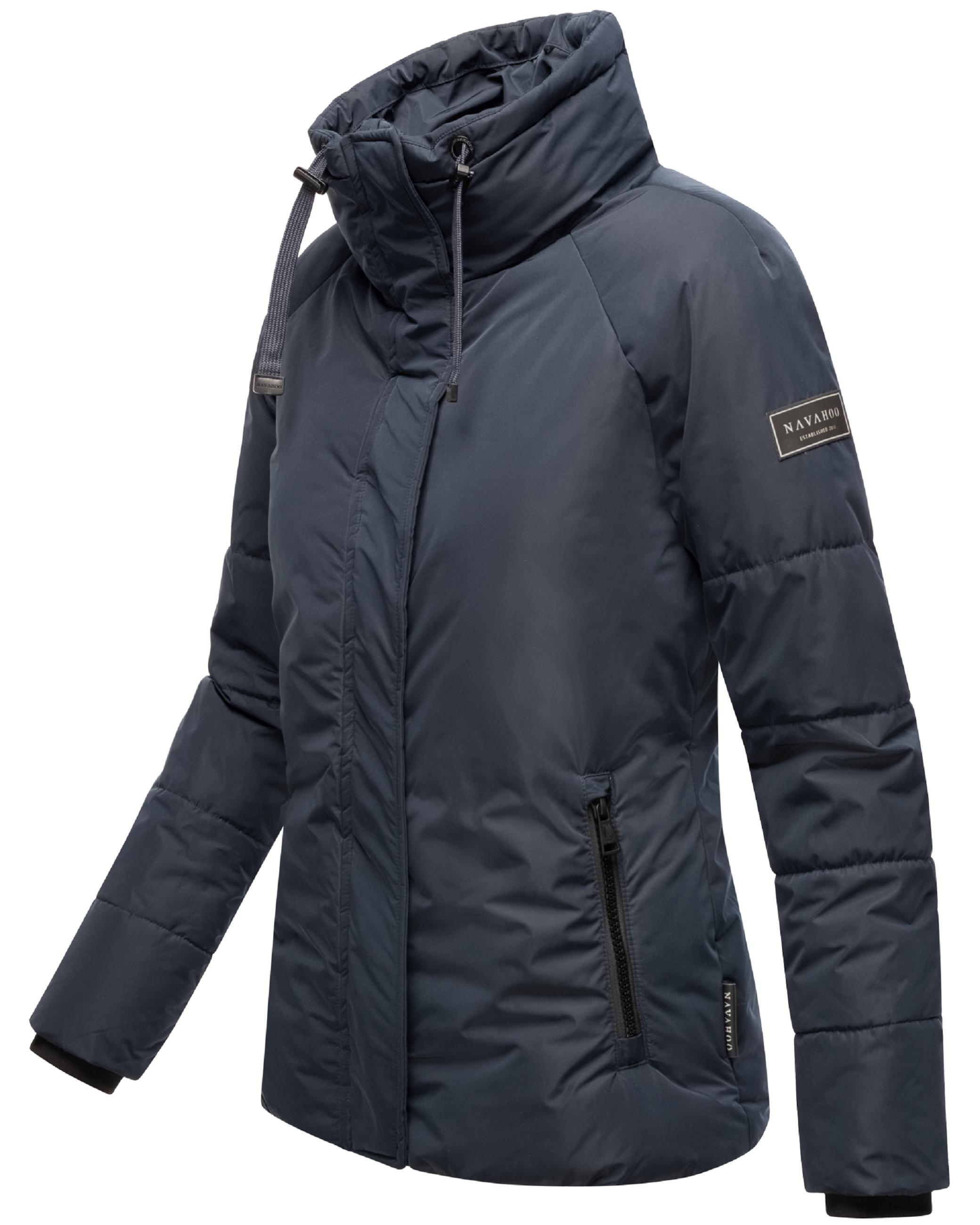 Winterjacke mit Kunstfellkragen "Frostii XIV" Navy