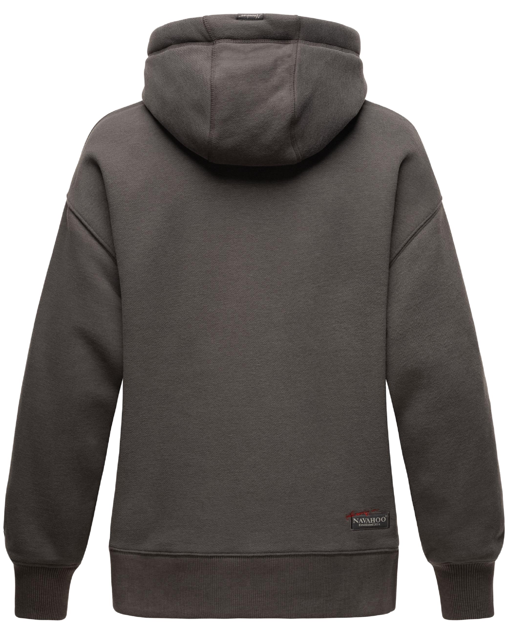 Weicher Oversize Hoodie "Goldfee" Dark Grey