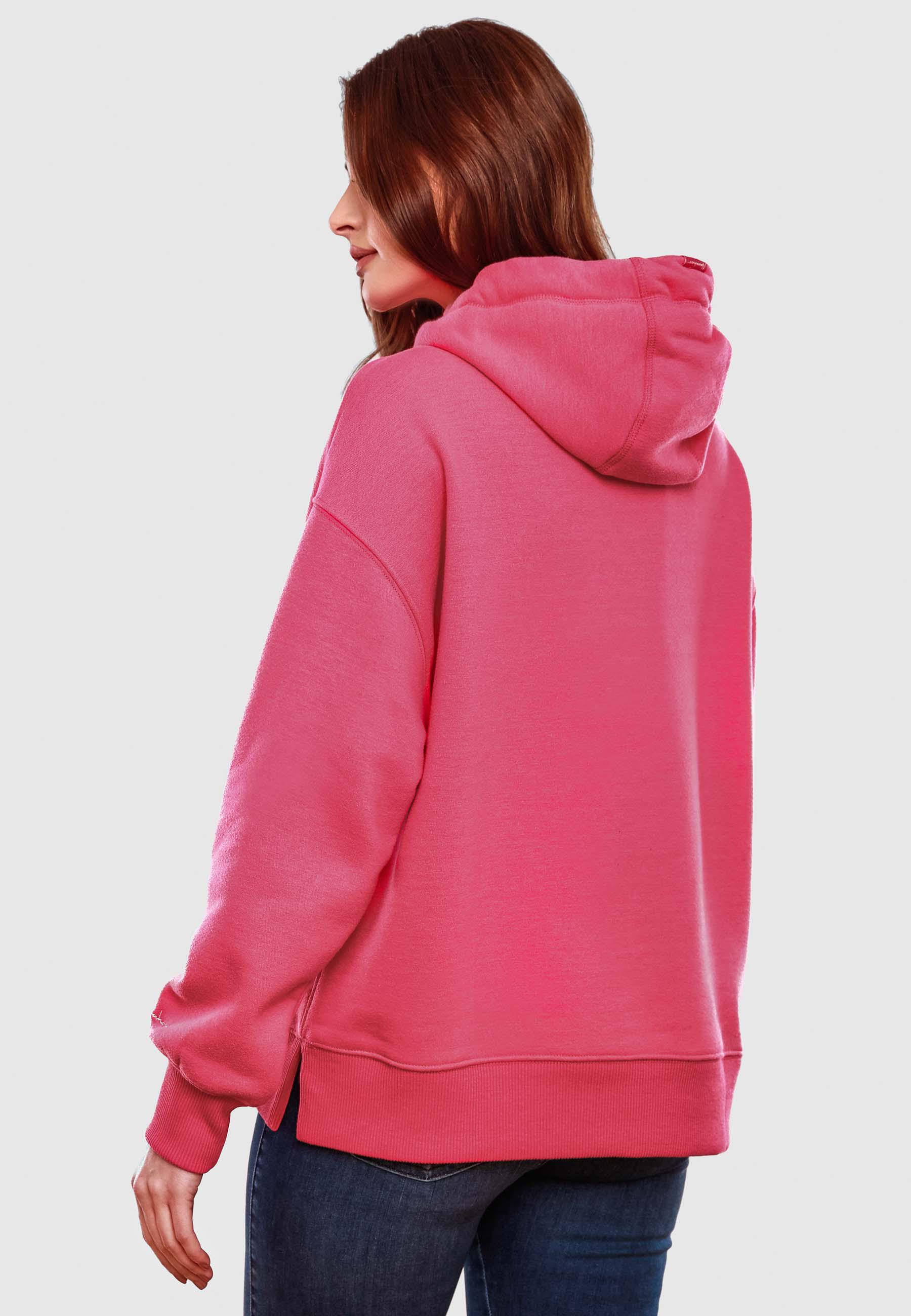 Weicher Oversize Hoodie "Goldfee" Pink