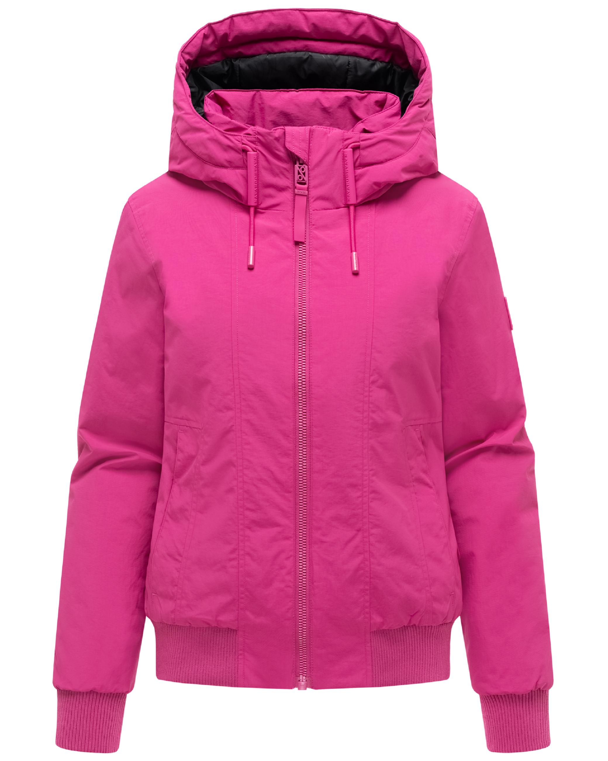 Warme Winterjacke mit Kapuze "Kichermaus 14" Sweet Berry