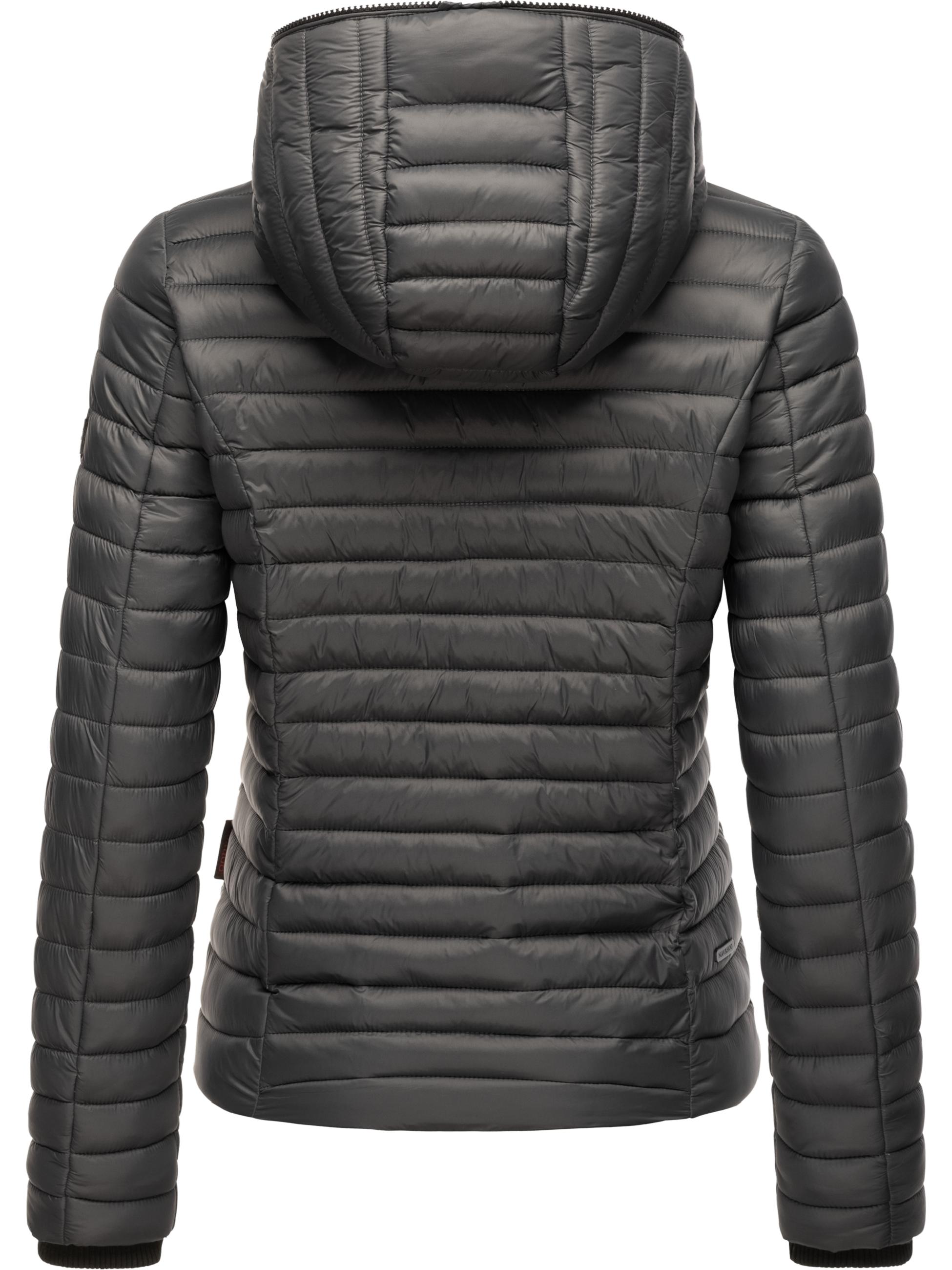 Leichte Steppjacke mit Kapuze "Kimuk" Anthracite