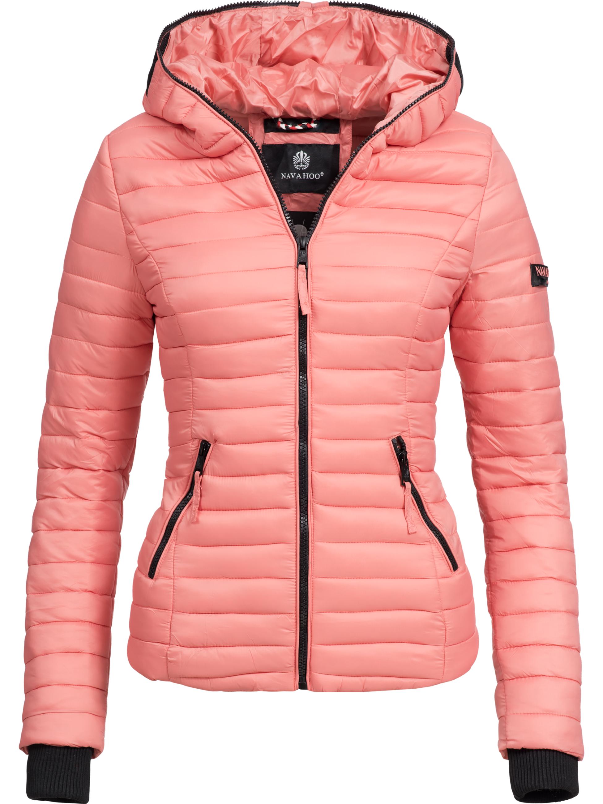 Leichte Steppjacke mit Kapuze "Kimuk" Coral