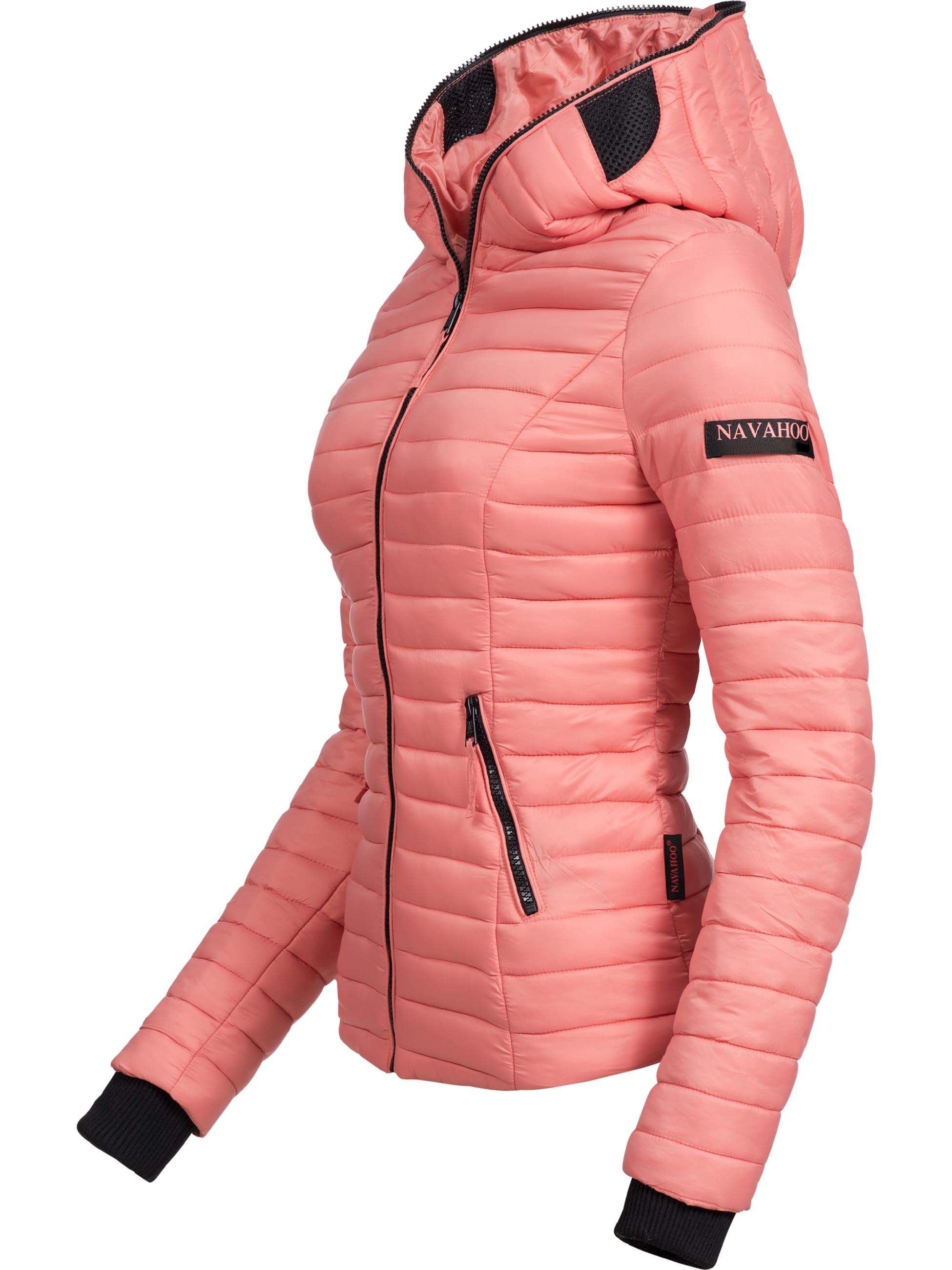 Leichte Steppjacke mit Kapuze "Kimuk" Coral