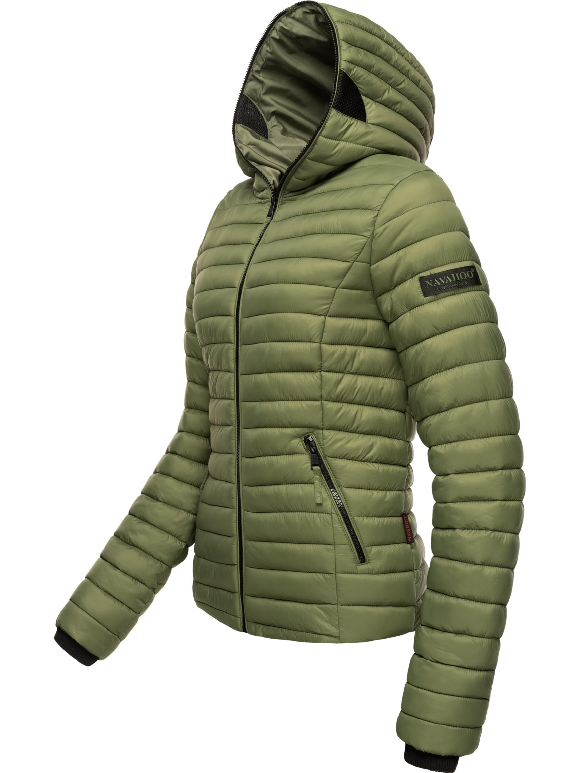 Leichte Steppjacke mit Kapuze "Kimuk" Dusty Olive