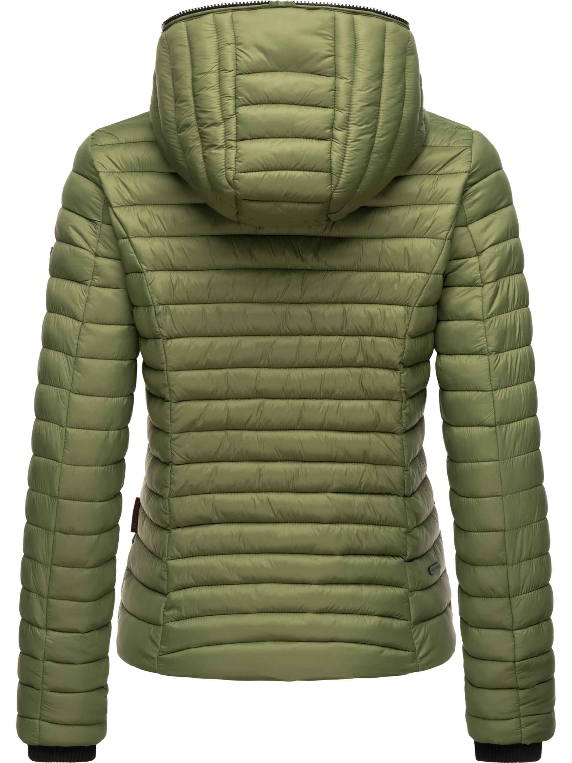 Leichte Steppjacke mit Kapuze "Kimuk" Dusty Olive