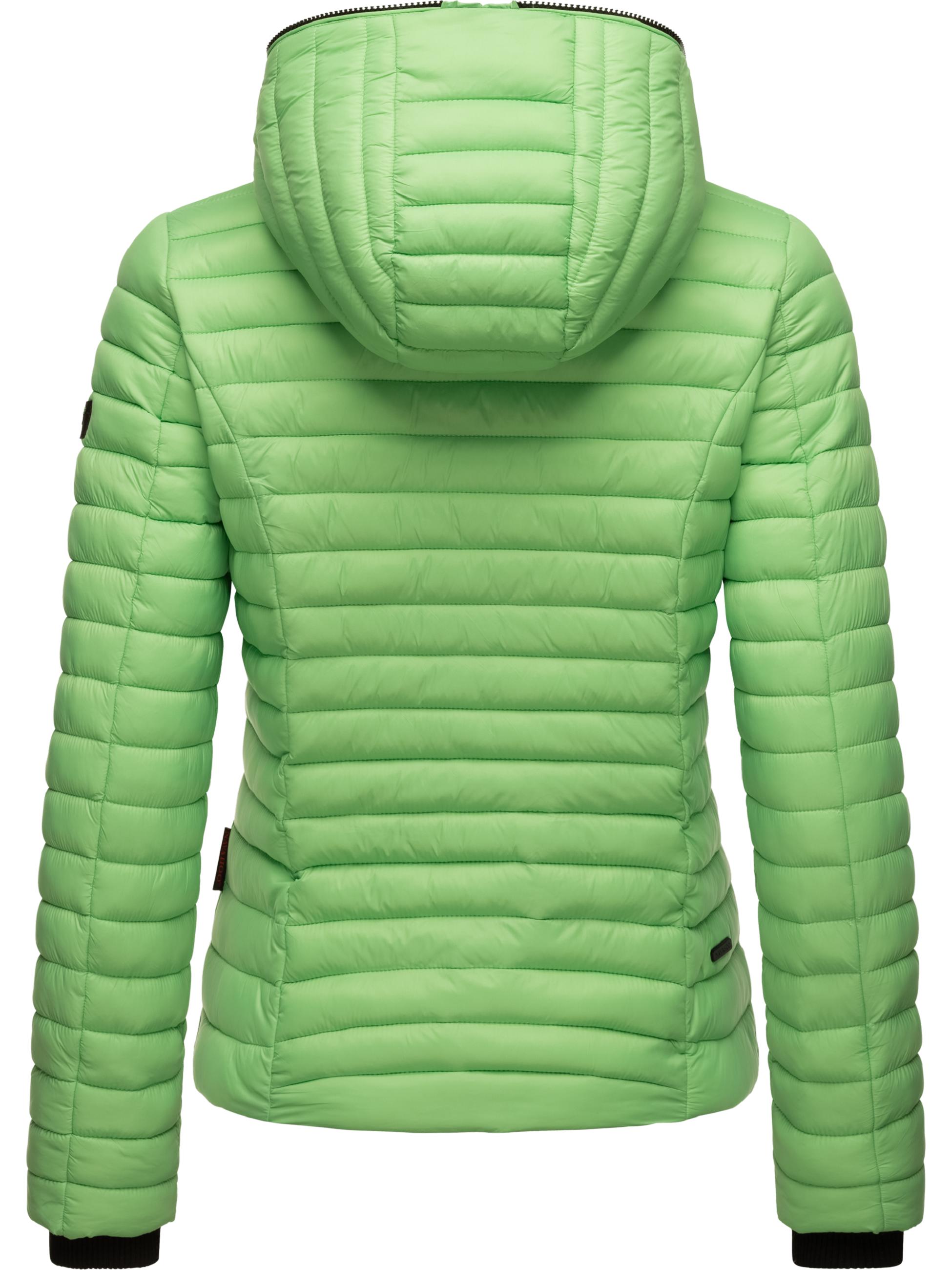 Leichte Steppjacke mit Kapuze "Kimuk" Jade Green