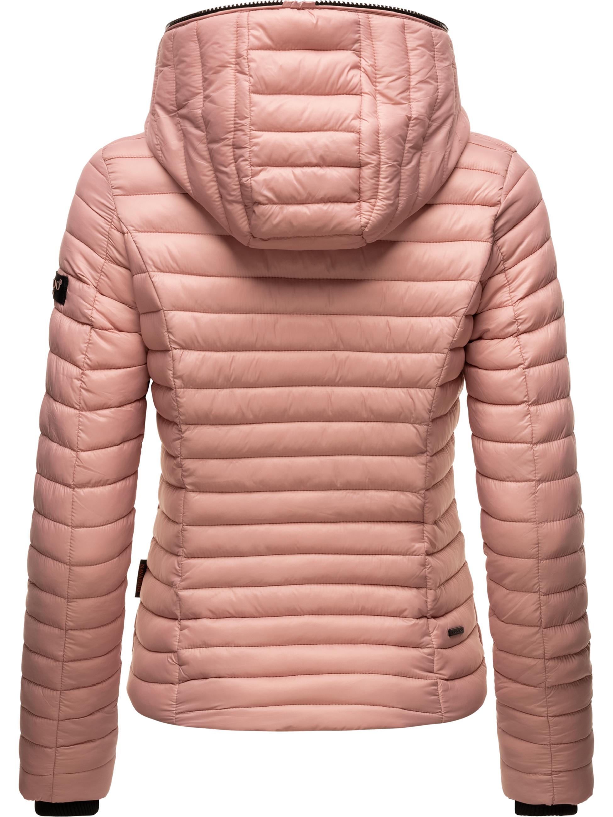 Leichte Steppjacke mit Kapuze "Kimuk" Powder Rose