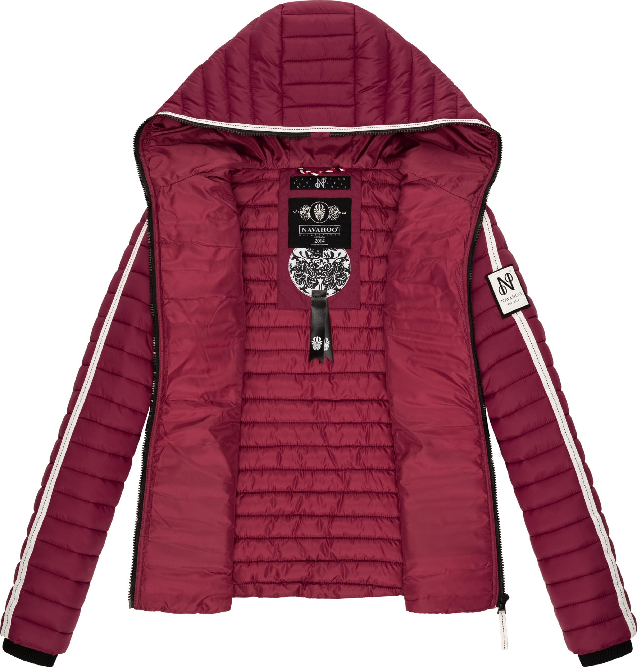 Leichte Steppjacke mit Kapuze "Kimuk Prc" Bordeaux