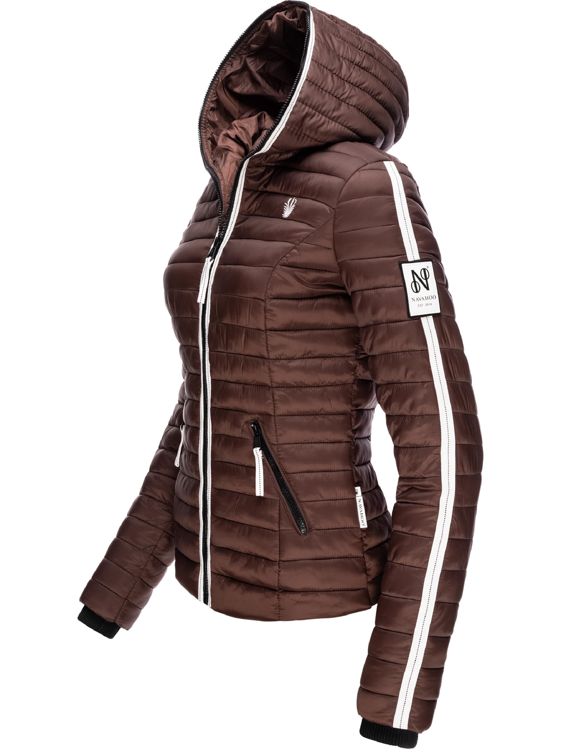 Leichte Steppjacke mit Kapuze "Kimuk Prc" Chocolate