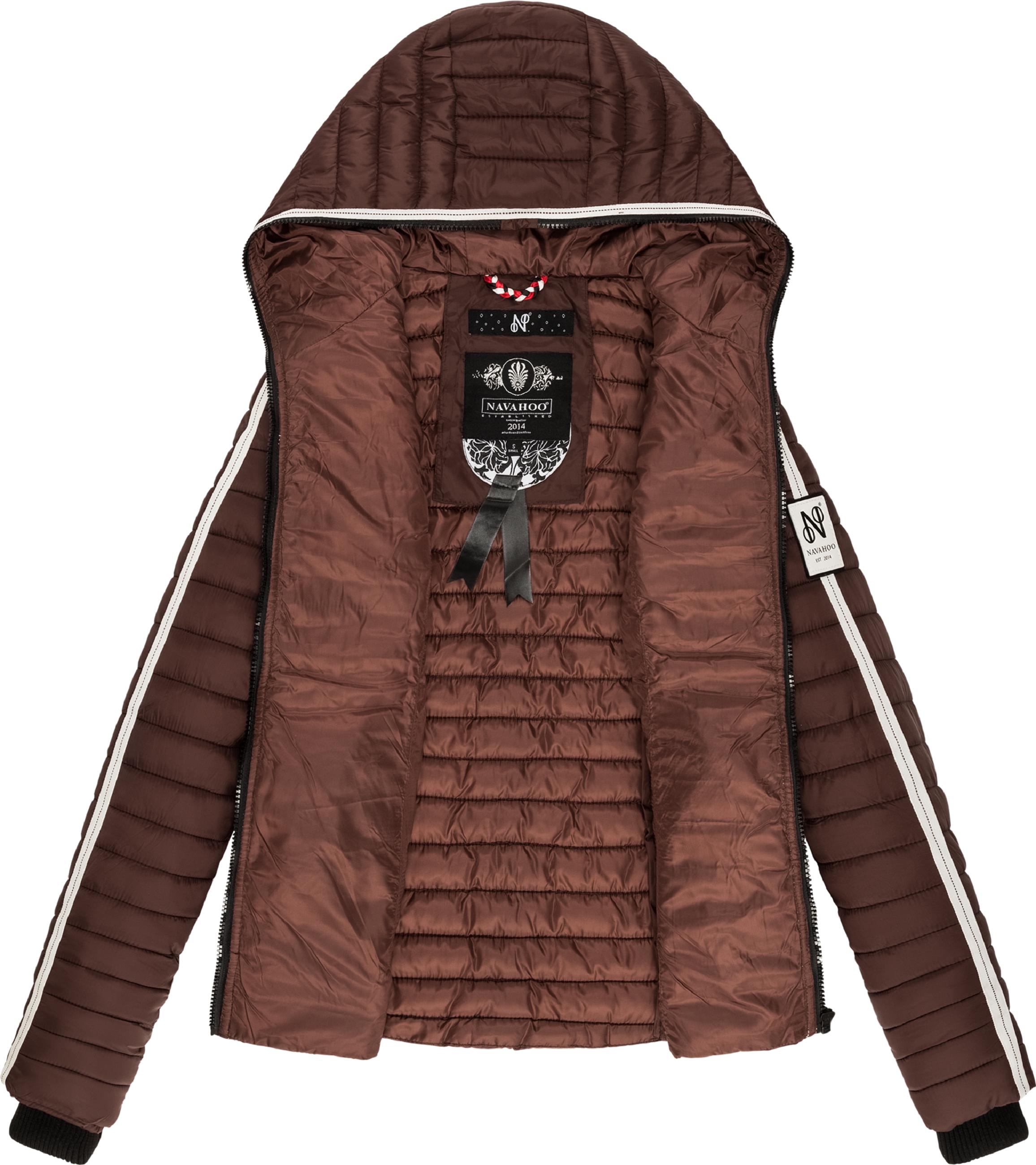 Leichte Steppjacke mit Kapuze "Kimuk Prc" Chocolate