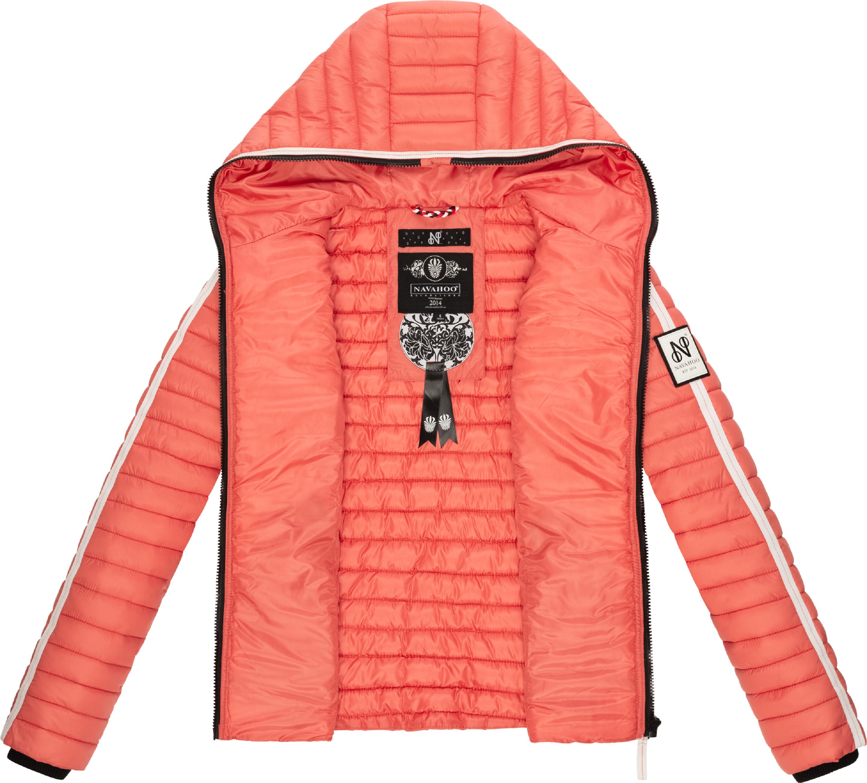 Leichte Steppjacke mit Kapuze "Kimuk Prc" Coral