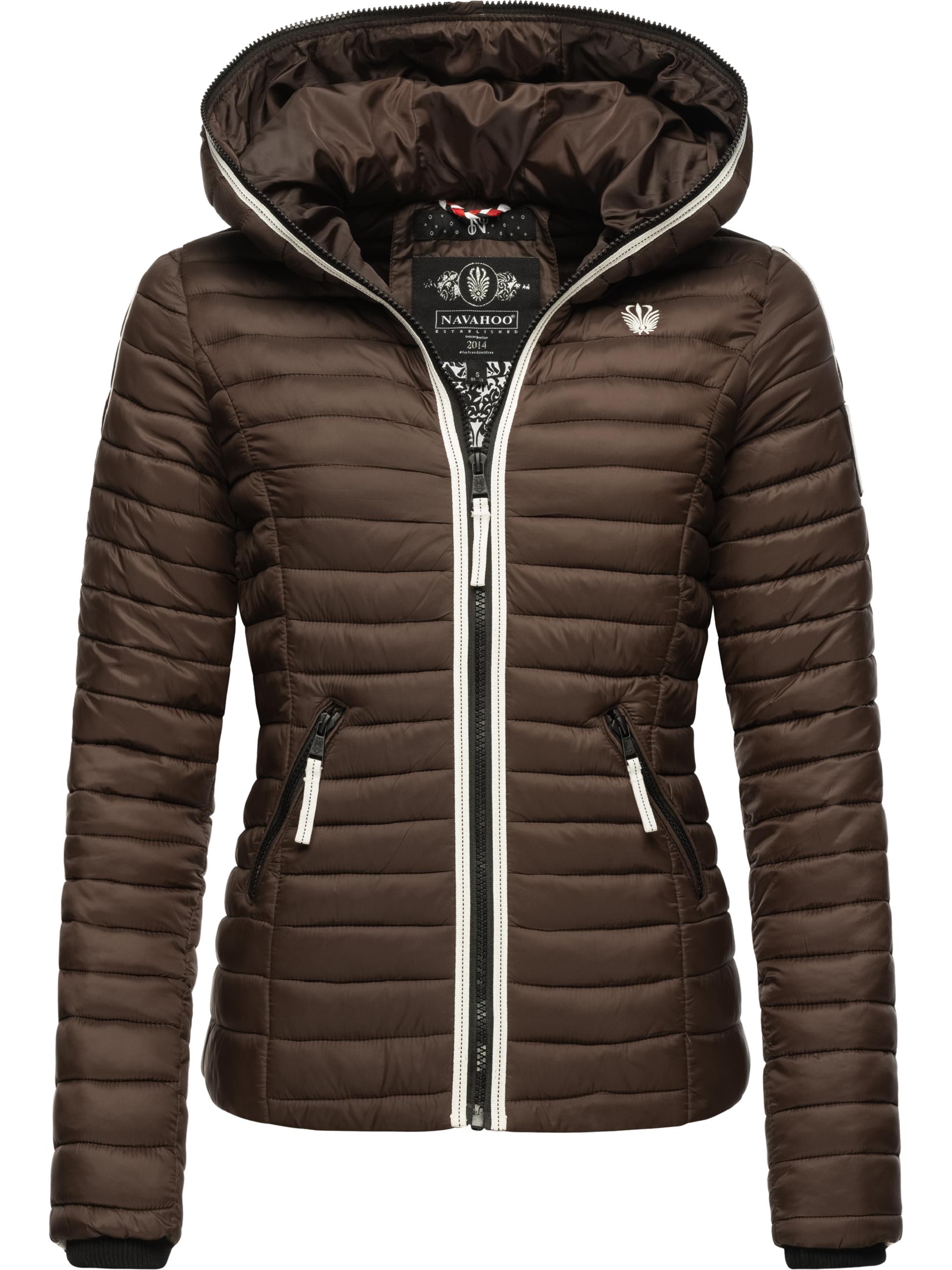 Leichte Steppjacke mit Kapuze "Kimuk Prc" Dark Choco