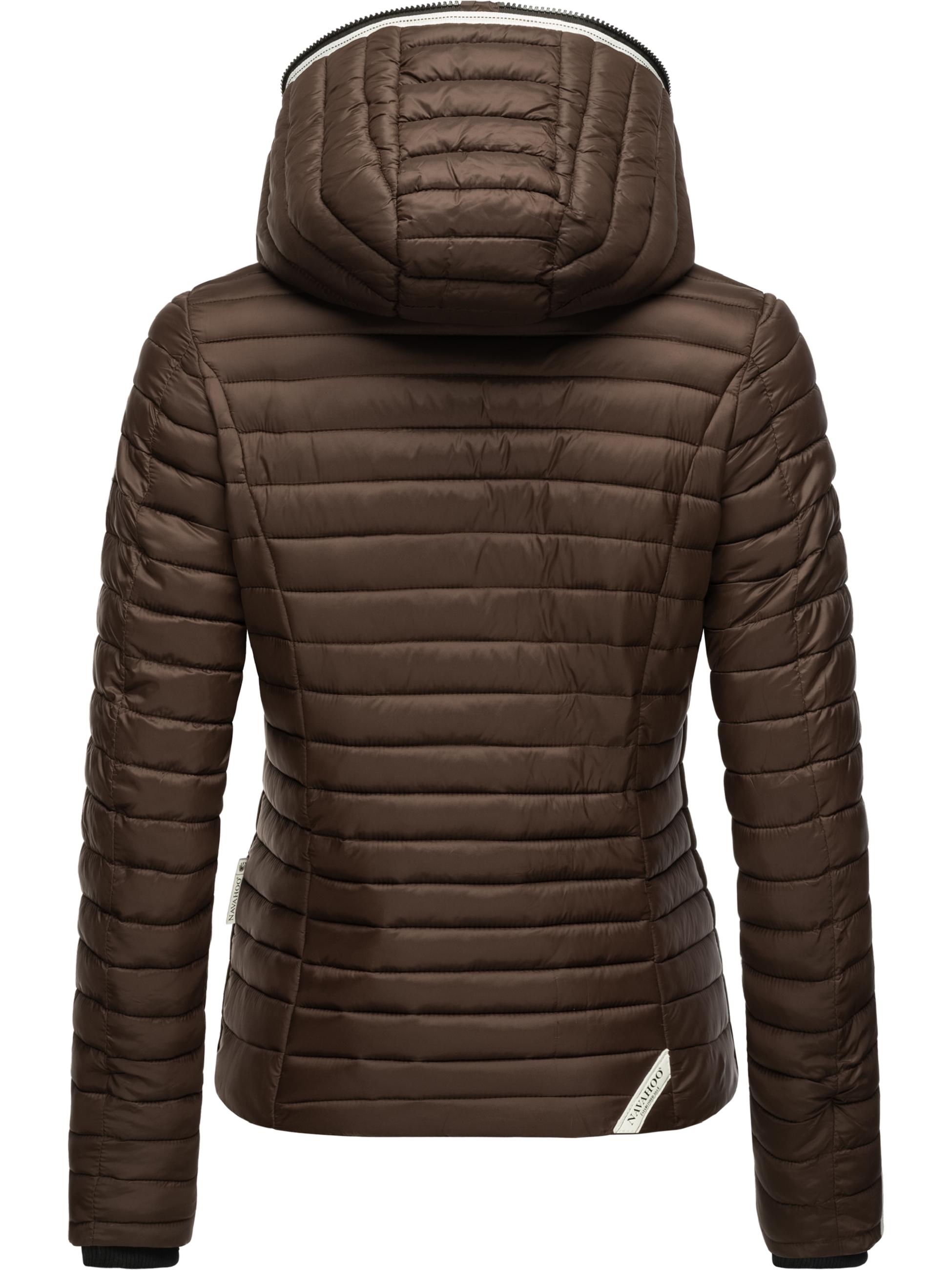 Leichte Steppjacke mit Kapuze "Kimuk Prc" Dark Choco