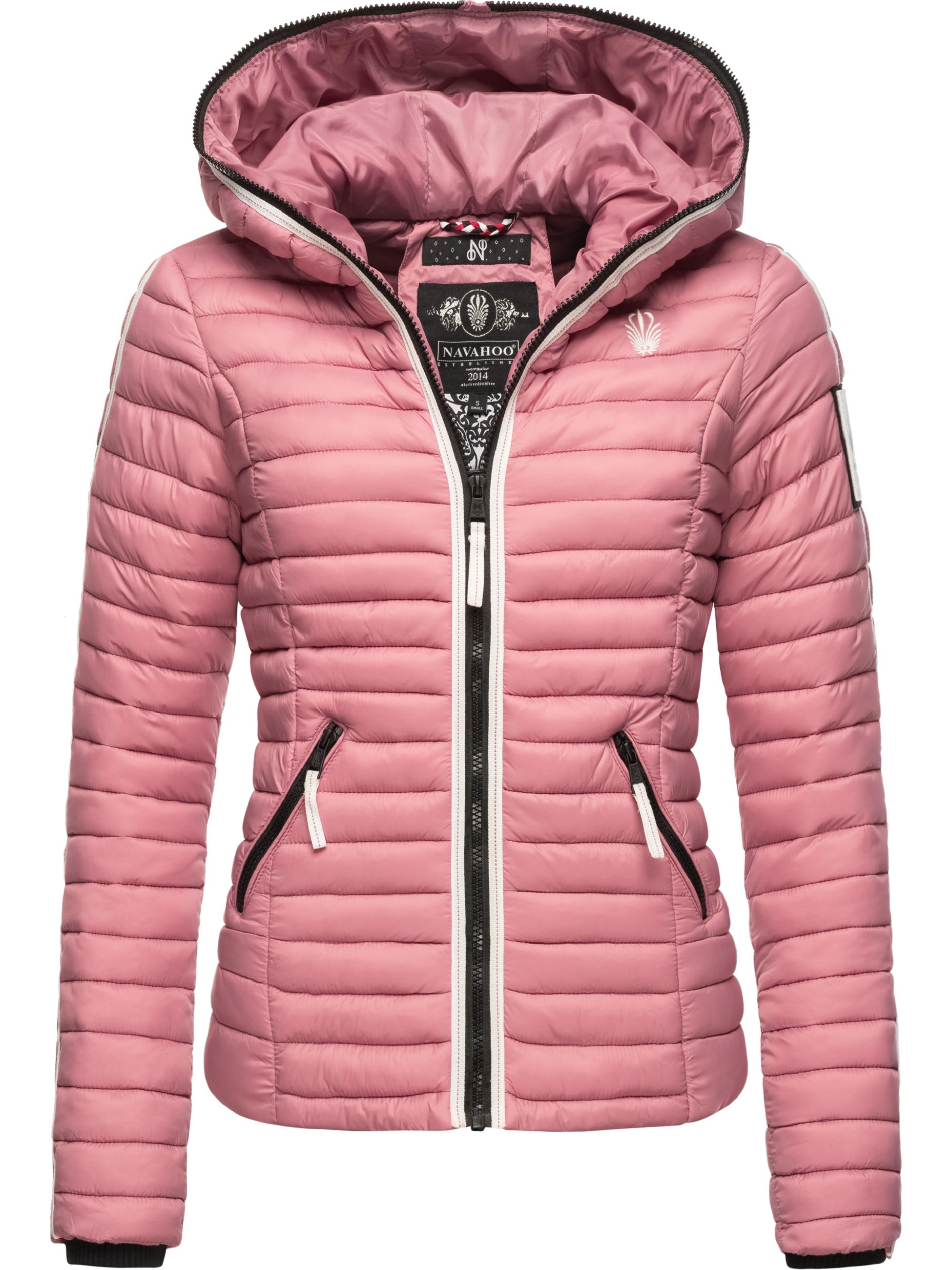 Leichte Steppjacke mit Kapuze "Kimuk Prc" Dark Rose