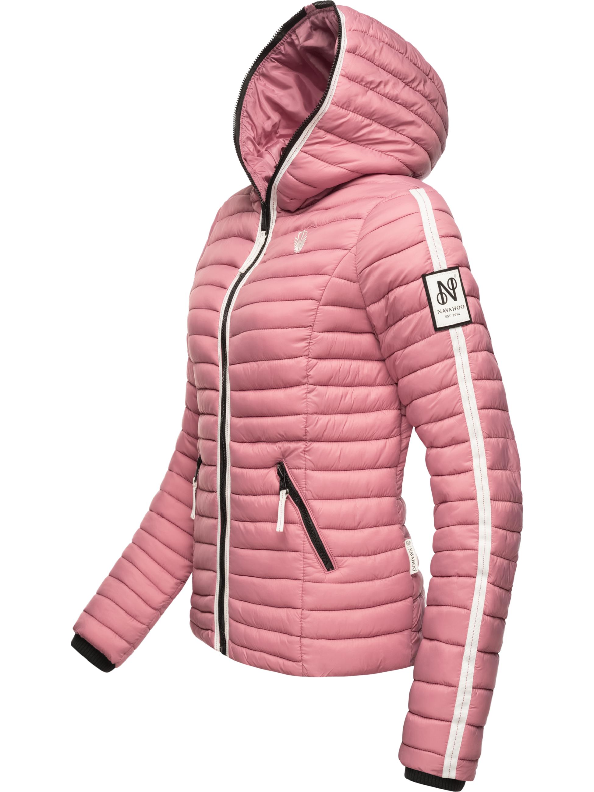 Leichte Steppjacke mit Kapuze "Kimuk Prc" Dark Rose