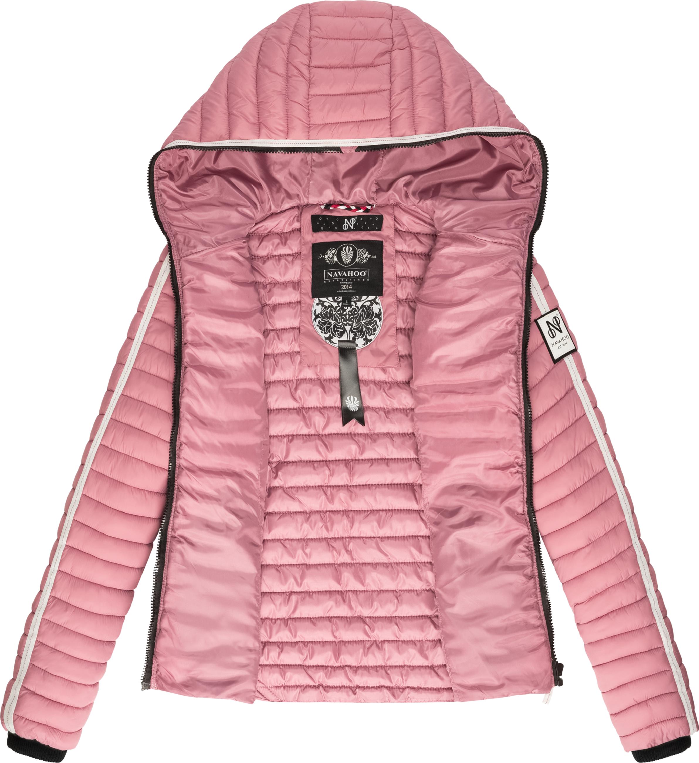 Leichte Steppjacke mit Kapuze "Kimuk Prc" Dark Rose