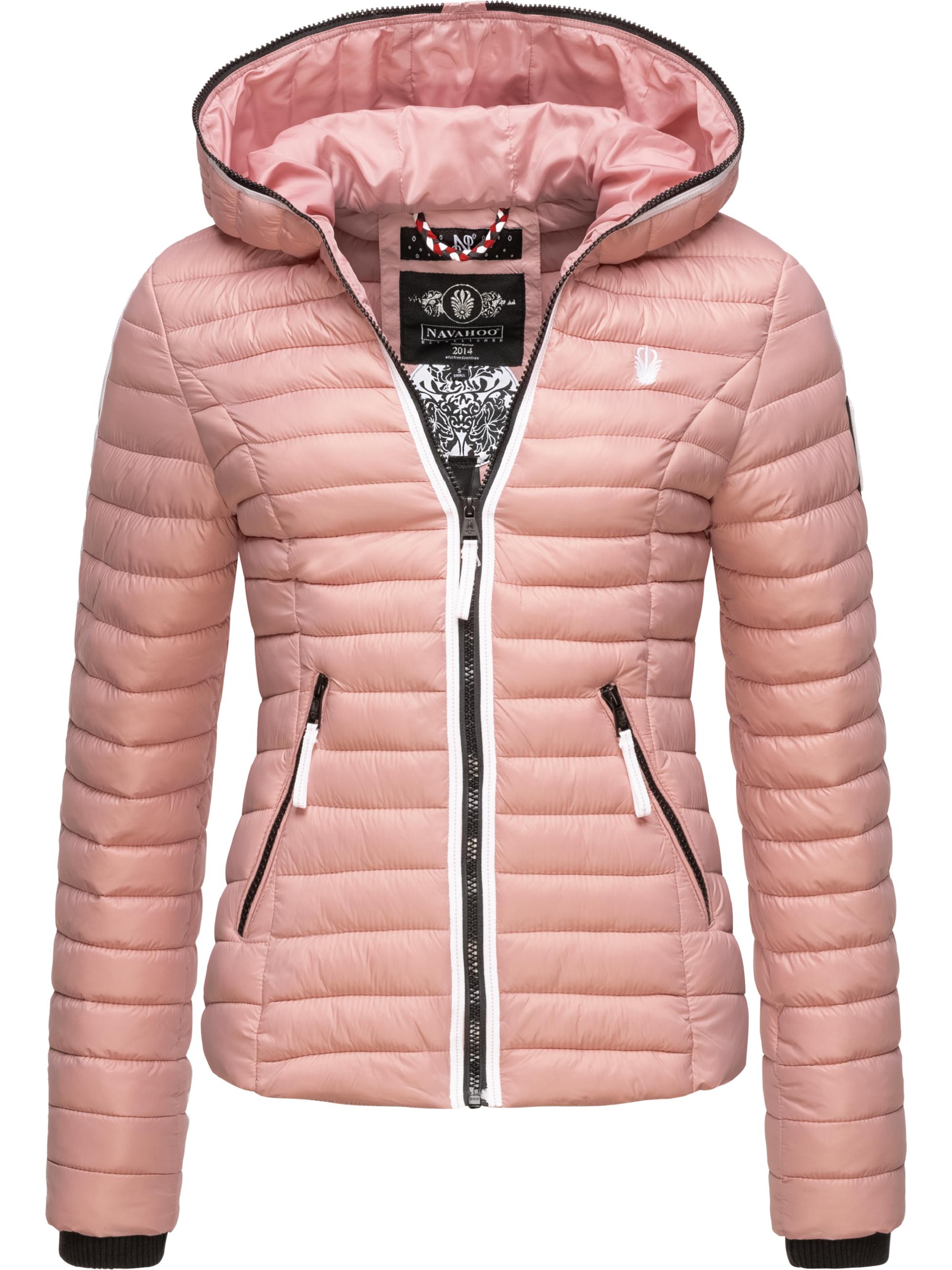 Leichte Steppjacke mit Kapuze "Kimuk Prc" Powder Rose