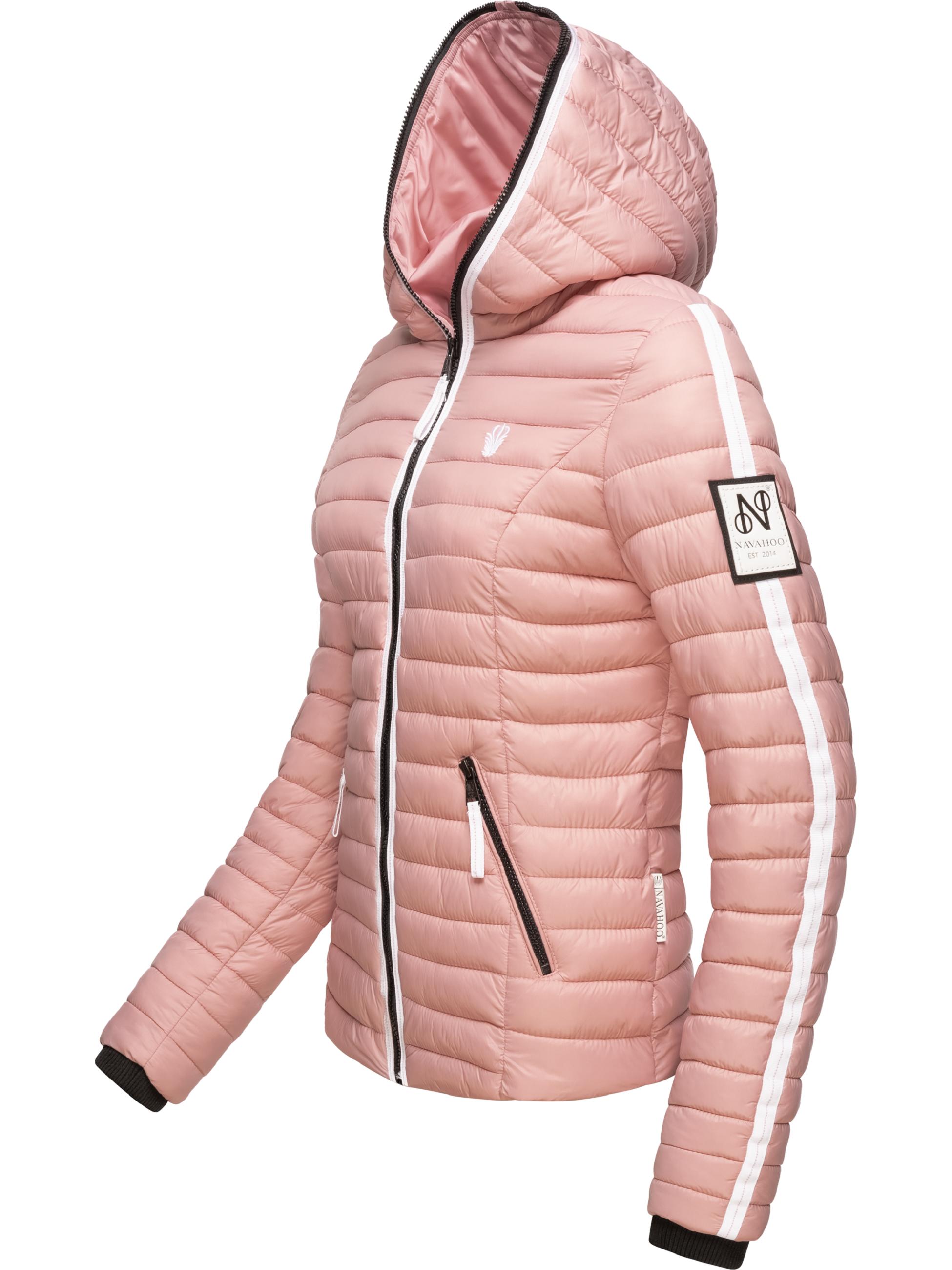 Leichte Steppjacke mit Kapuze "Kimuk Prc" Powder Rose