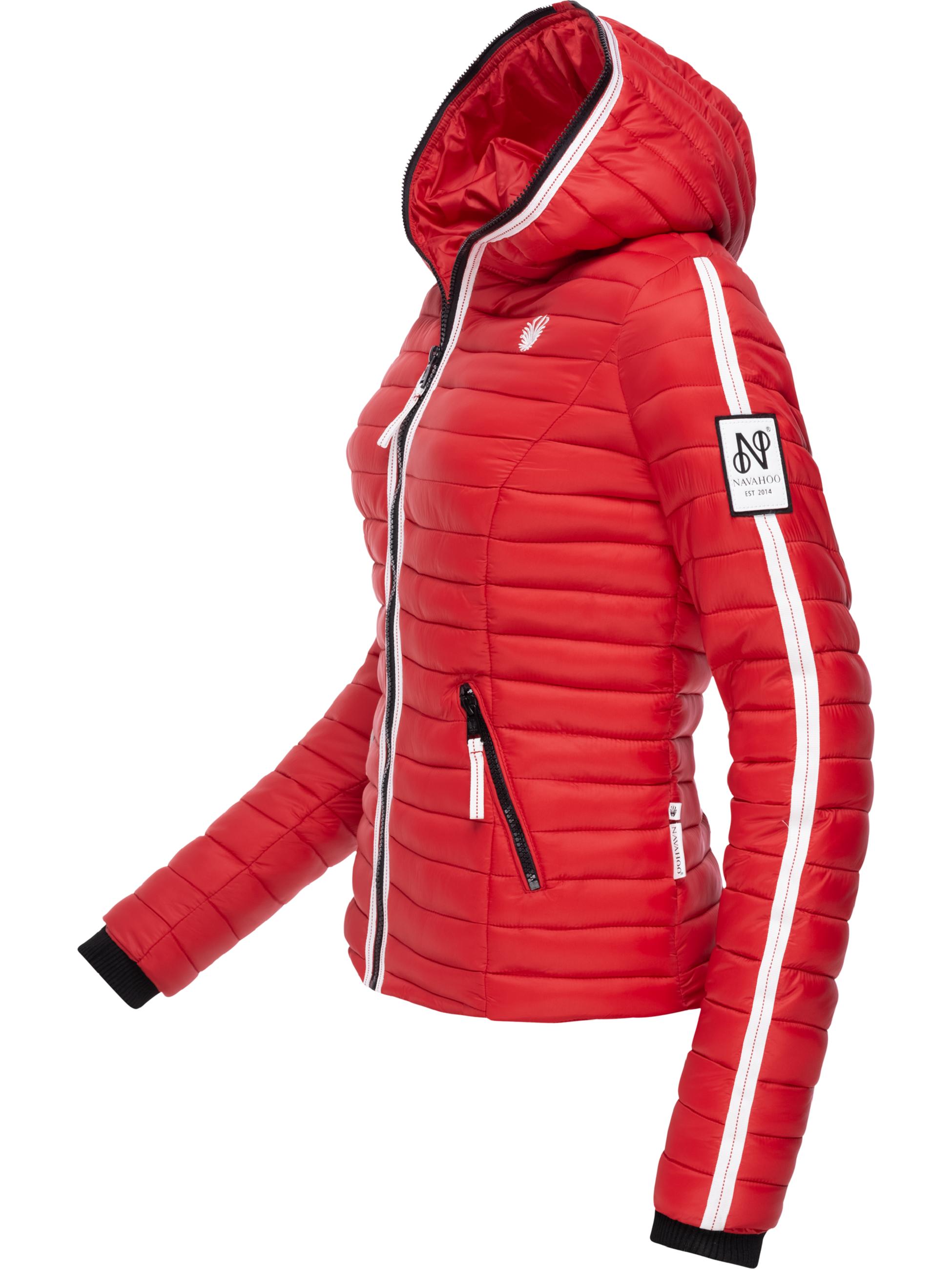 Leichte Steppjacke mit Kapuze "Kimuk Prc" Rot