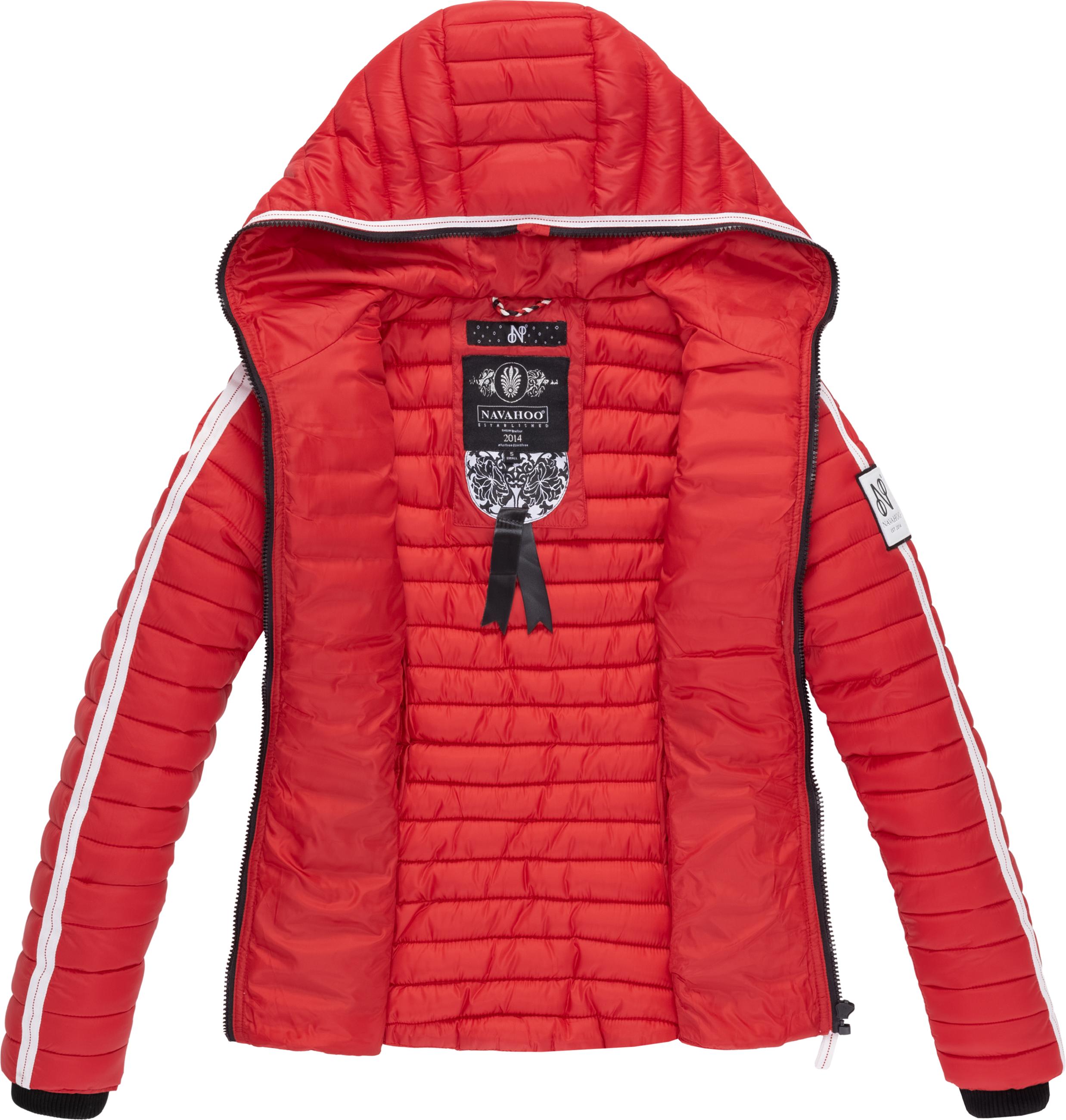 Leichte Steppjacke mit Kapuze "Kimuk Prc" Rot