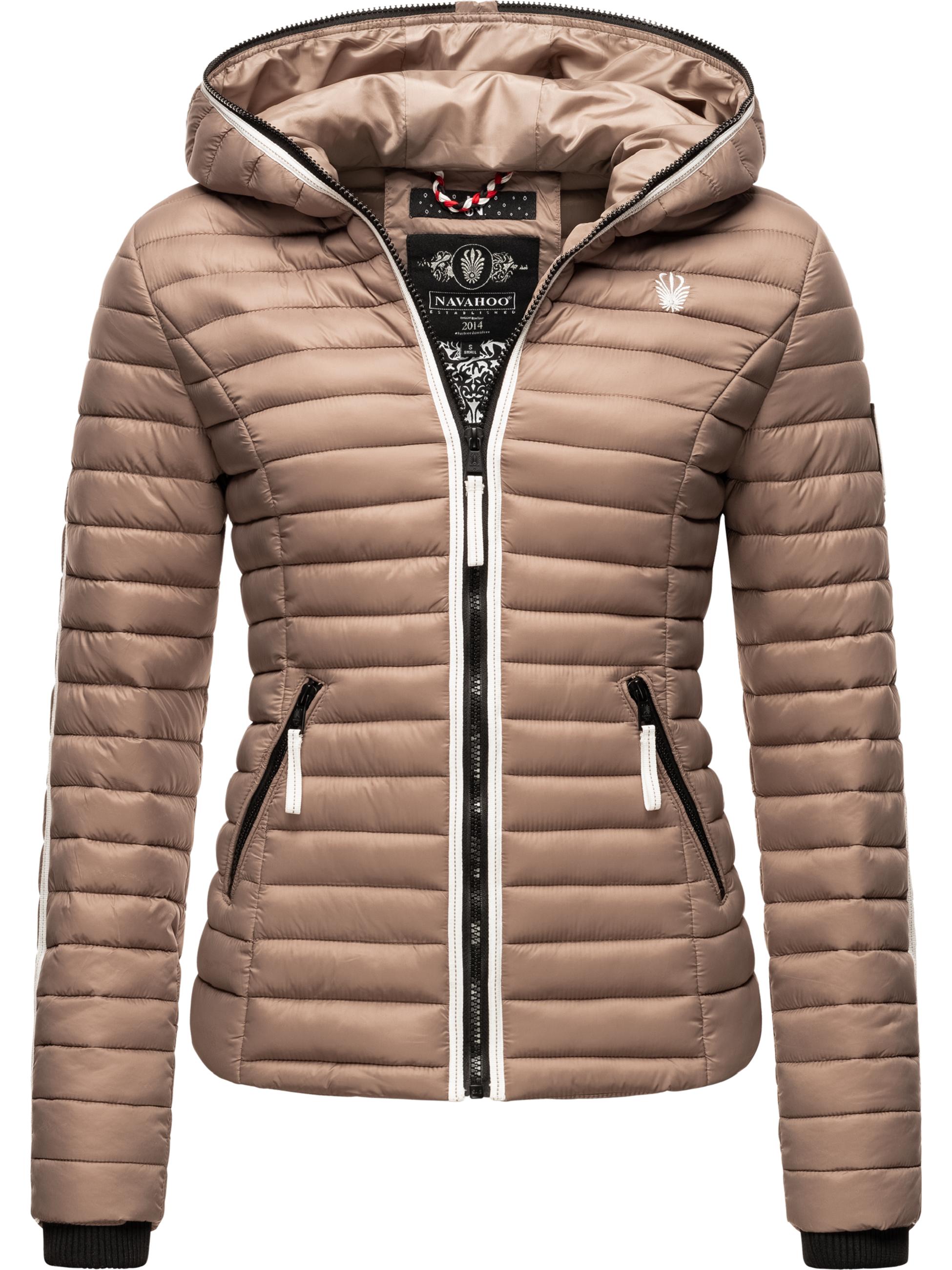 Leichte Steppjacke mit Kapuze "Kimuk Prc" Taupe Grey