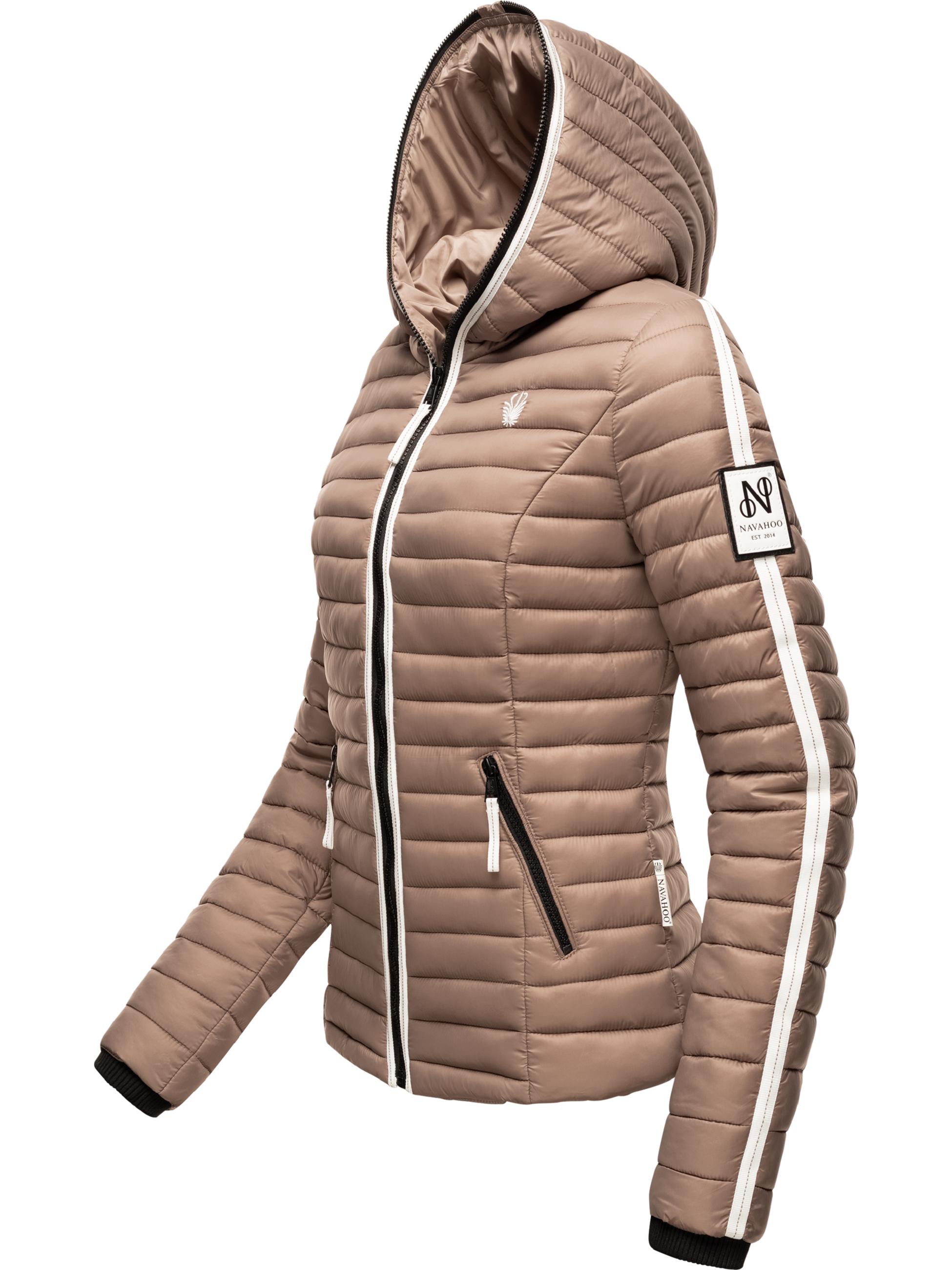 Leichte Steppjacke mit Kapuze "Kimuk Prc" Taupe Grey