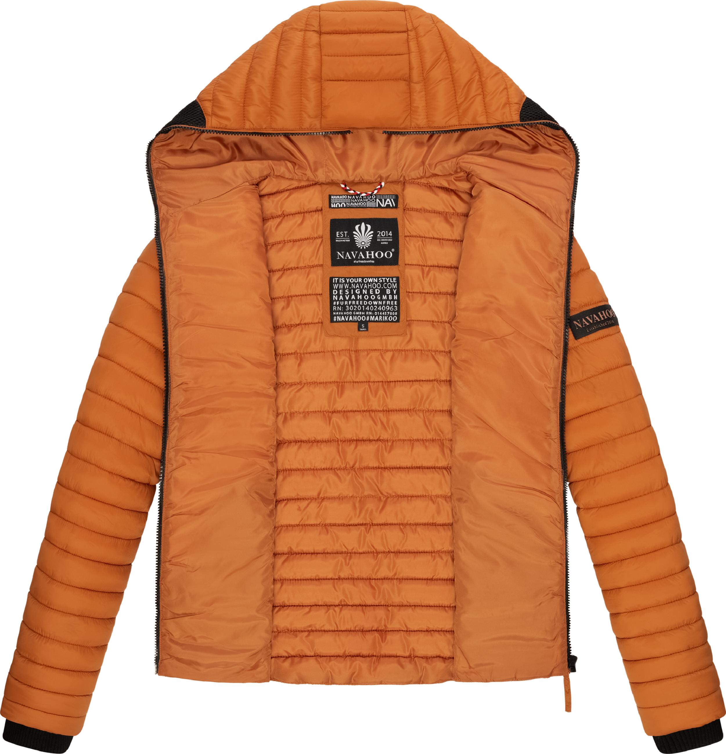 Leichte Steppjacke mit Kapuze "Kimuk" Rusty Cinnamon