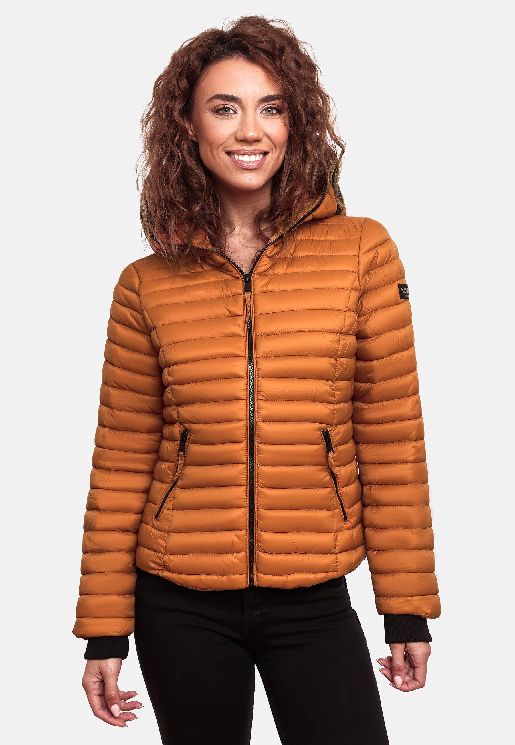 Leichte Steppjacke mit Kapuze "Kimuk" Rusty Cinnamon