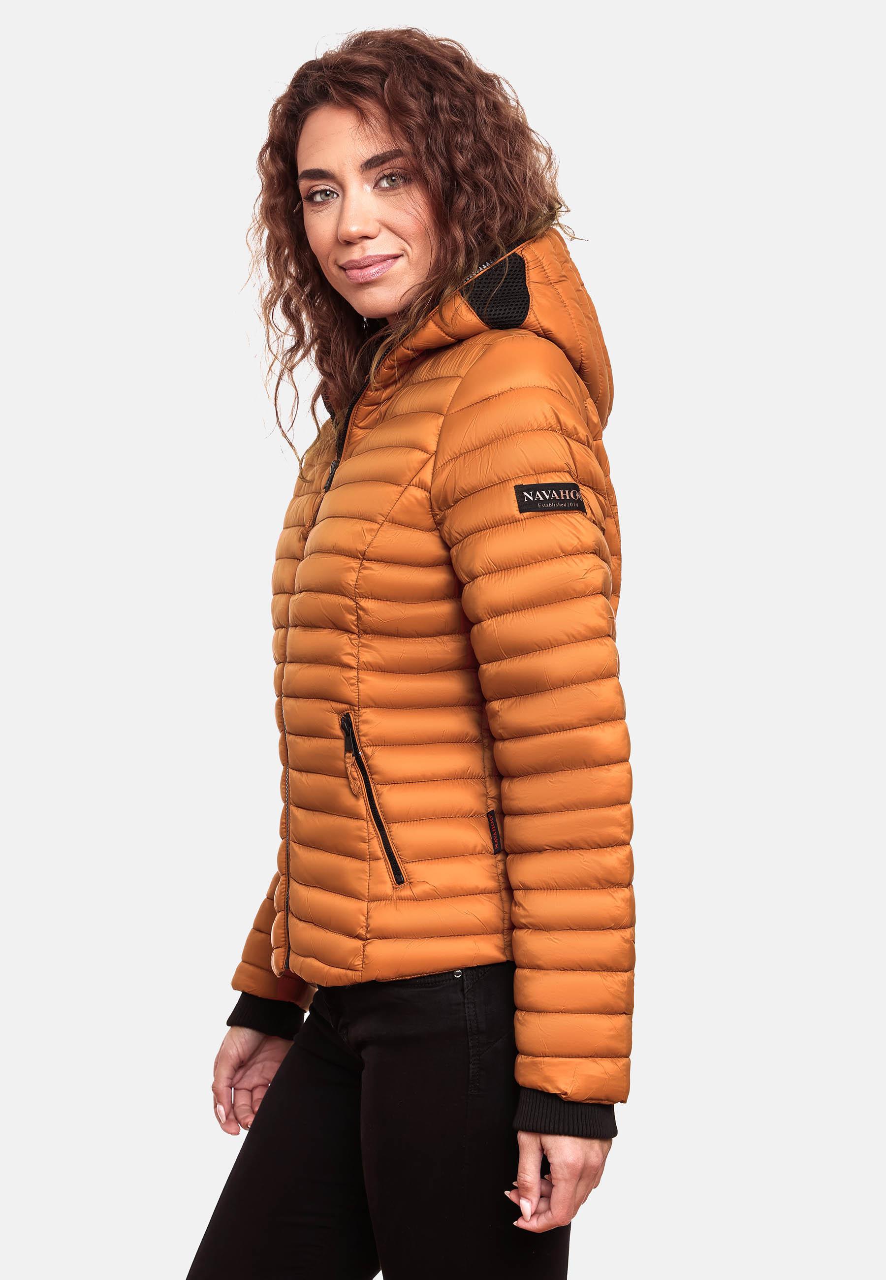 Leichte Steppjacke mit Kapuze "Kimuk" Rusty Cinnamon