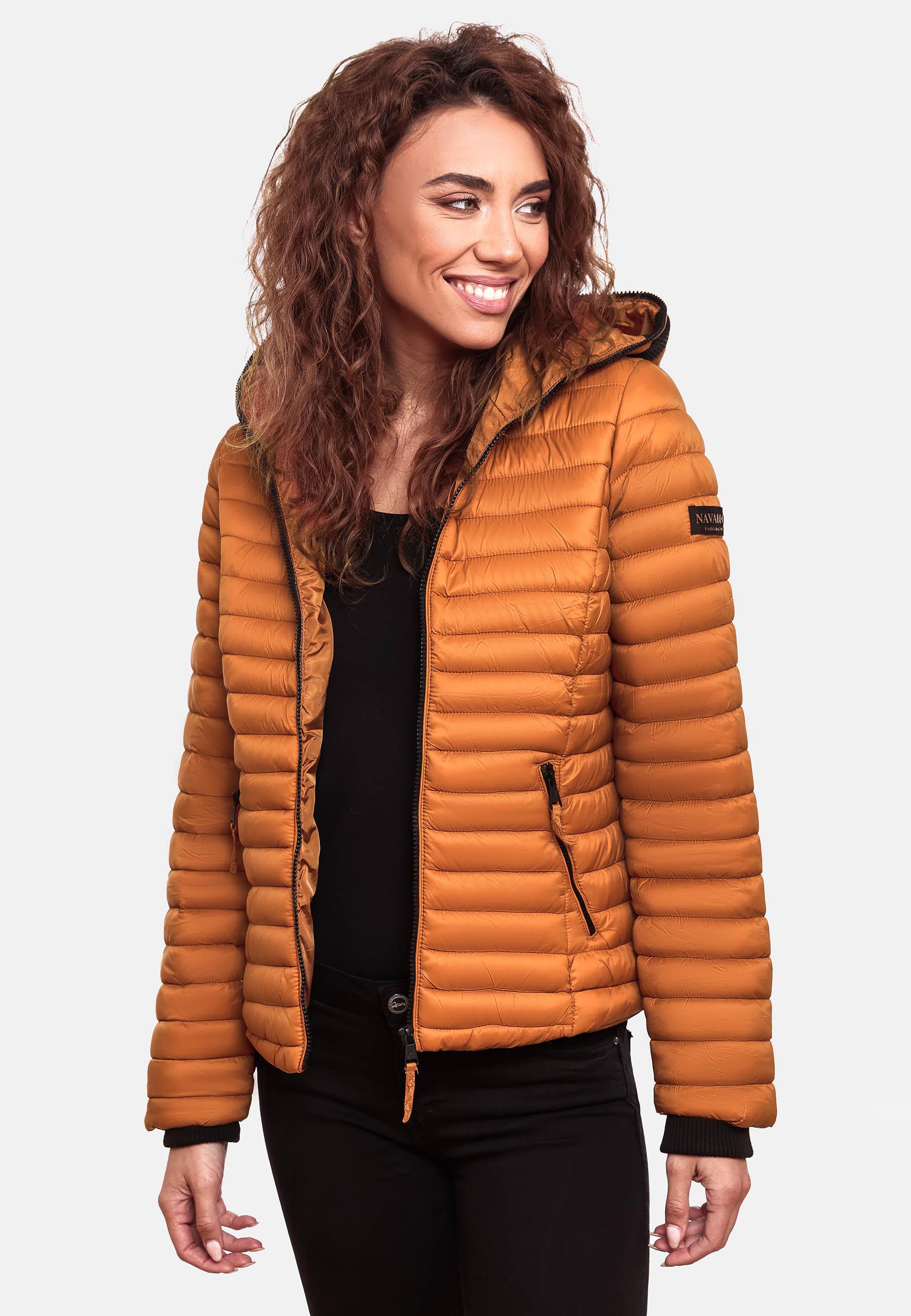 Leichte Steppjacke mit Kapuze "Kimuk" Rusty Cinnamon