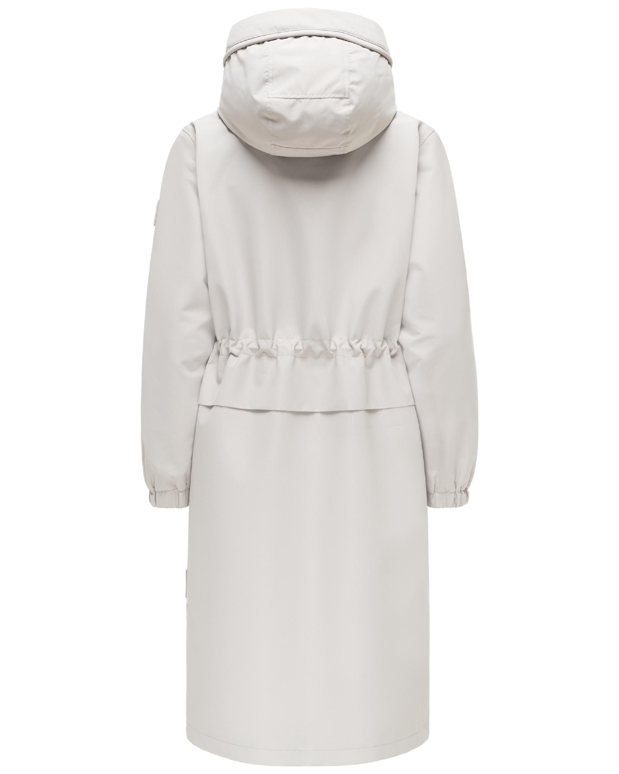 Leichter Oversize Übergangsmantel "Kirschwind 14" Bone